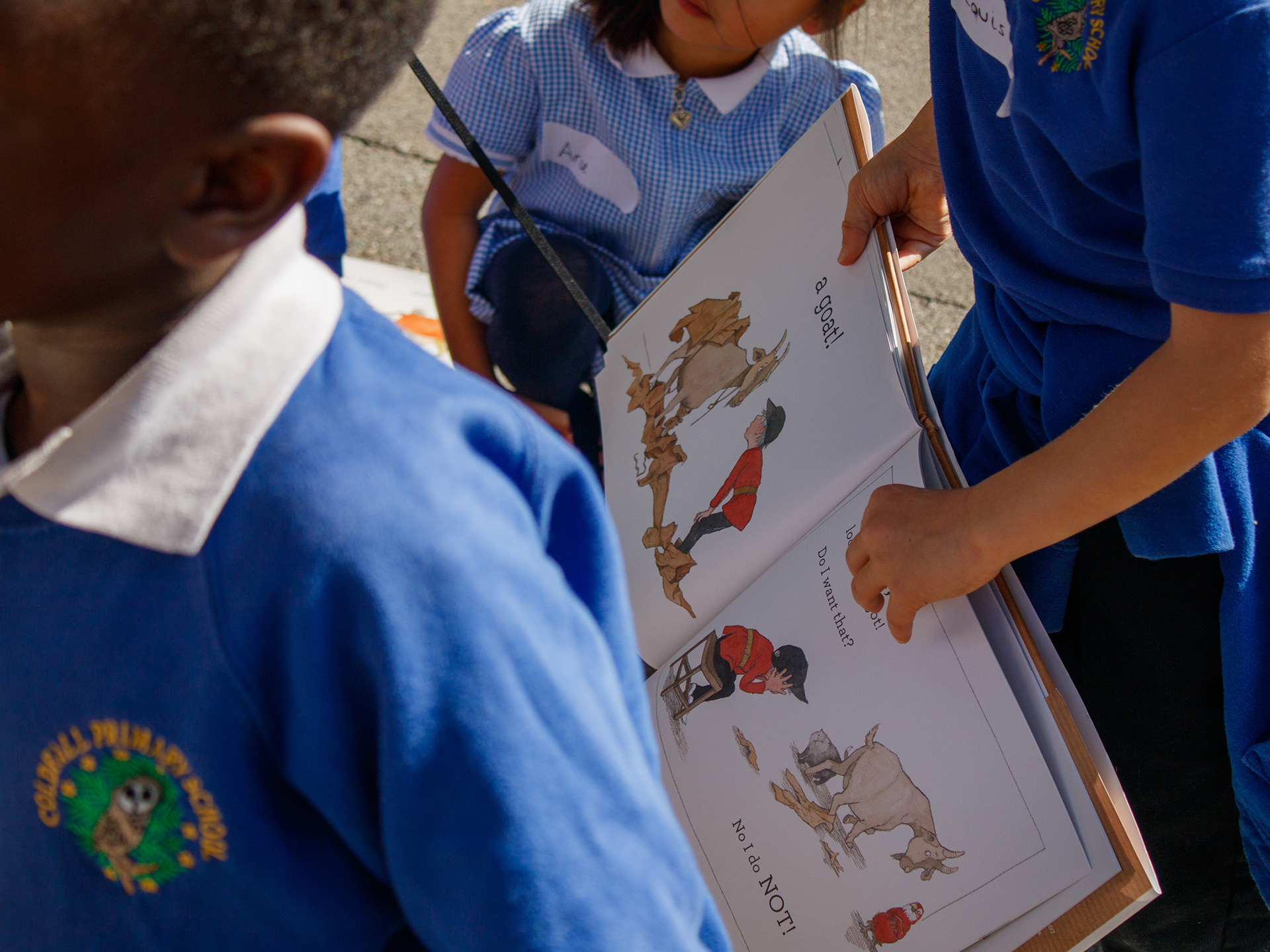 September 8th, 2025 - Michael Rosen and Helen Oxenbury Press Shoot