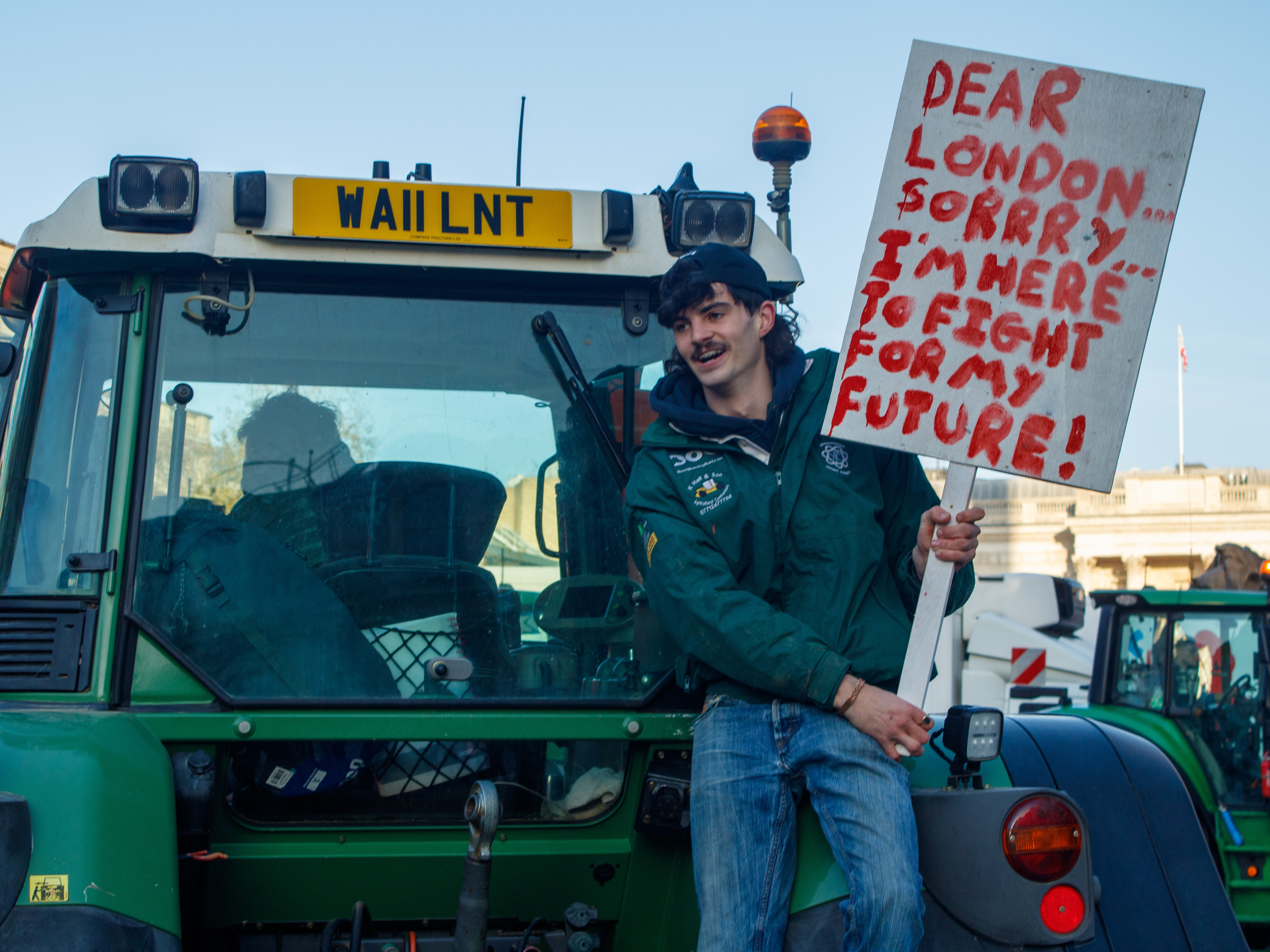 November 26th, 2025 - Farmers gather in London for a budget day protest