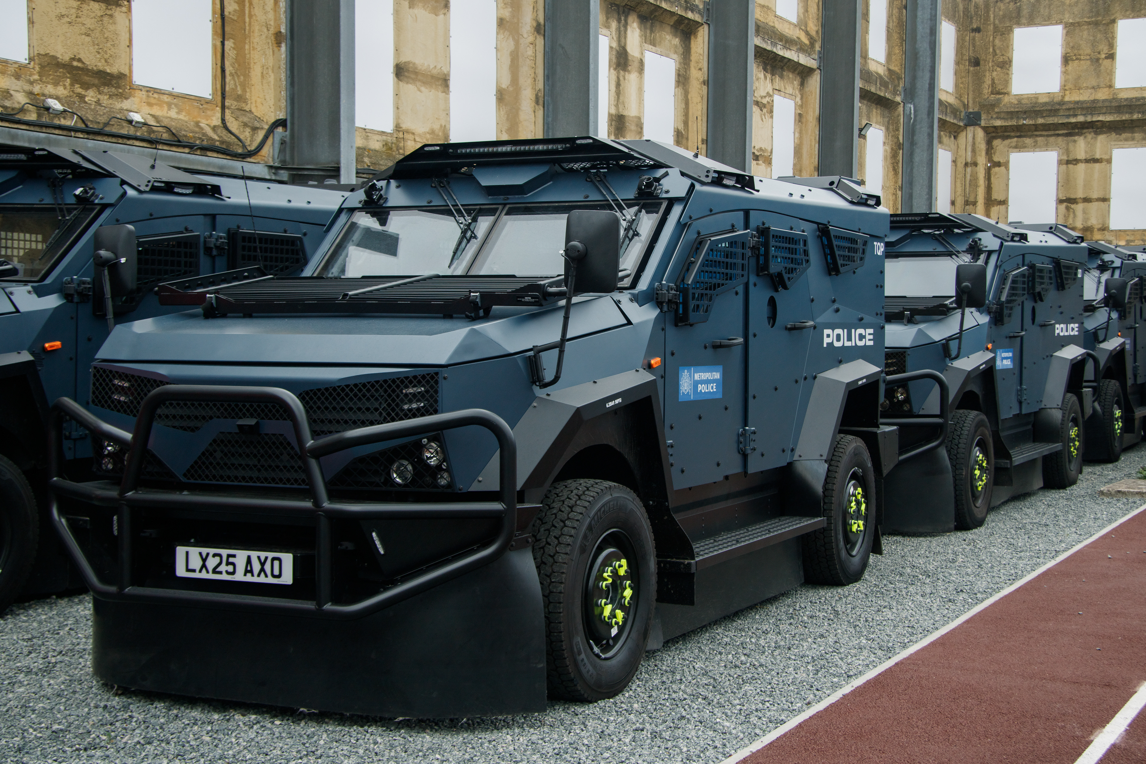 November 7th, 2025 - Met Police Plasan SandCat in the Gravesend Specialist Training Centre