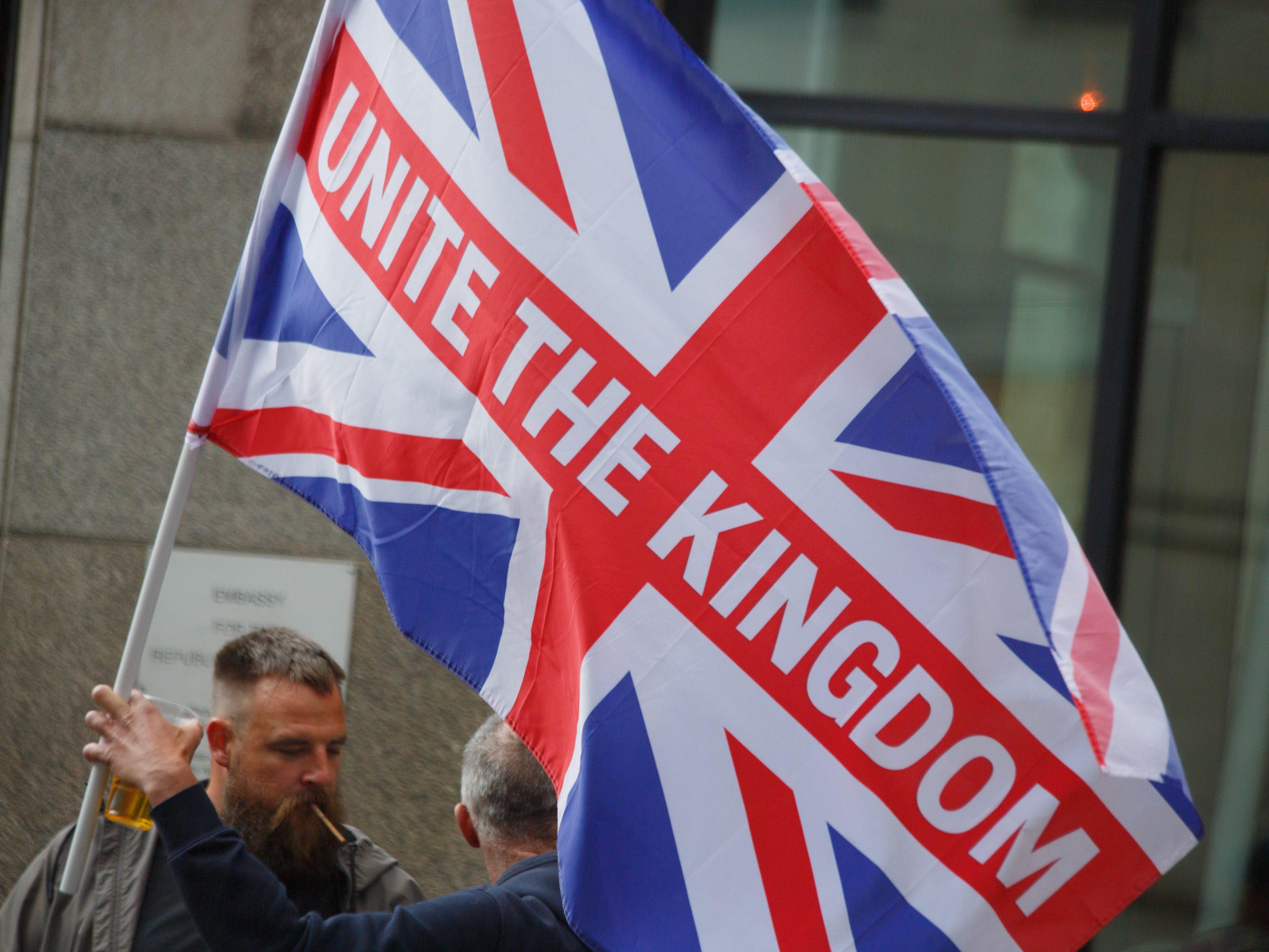 May 16th, 2026 - Unite the Kingdom protesters in London