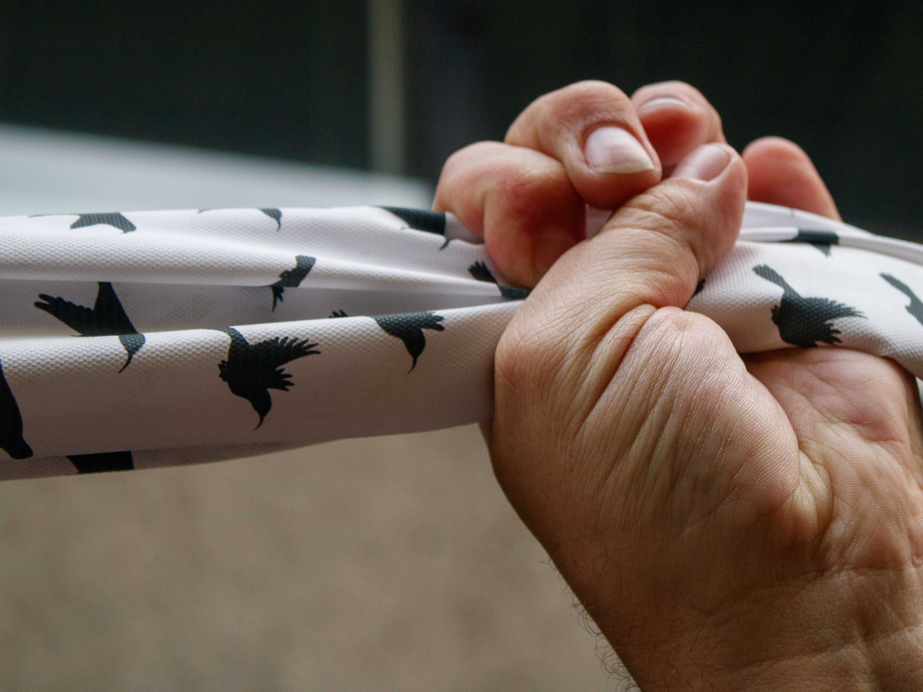 October 7th, 2025 - A protester outside of KCL