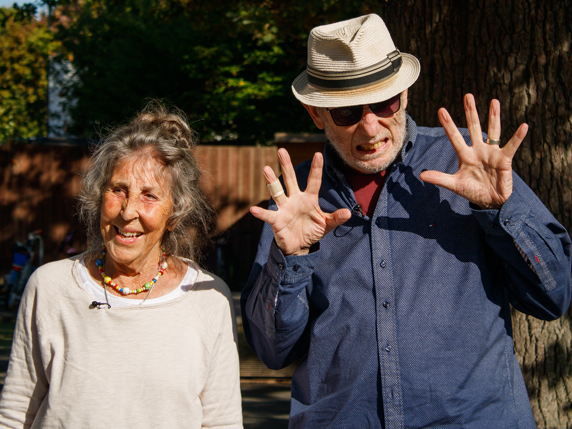 September 8th, 2025 - Michael Rosen and Helen Oxenbury Press Shoot