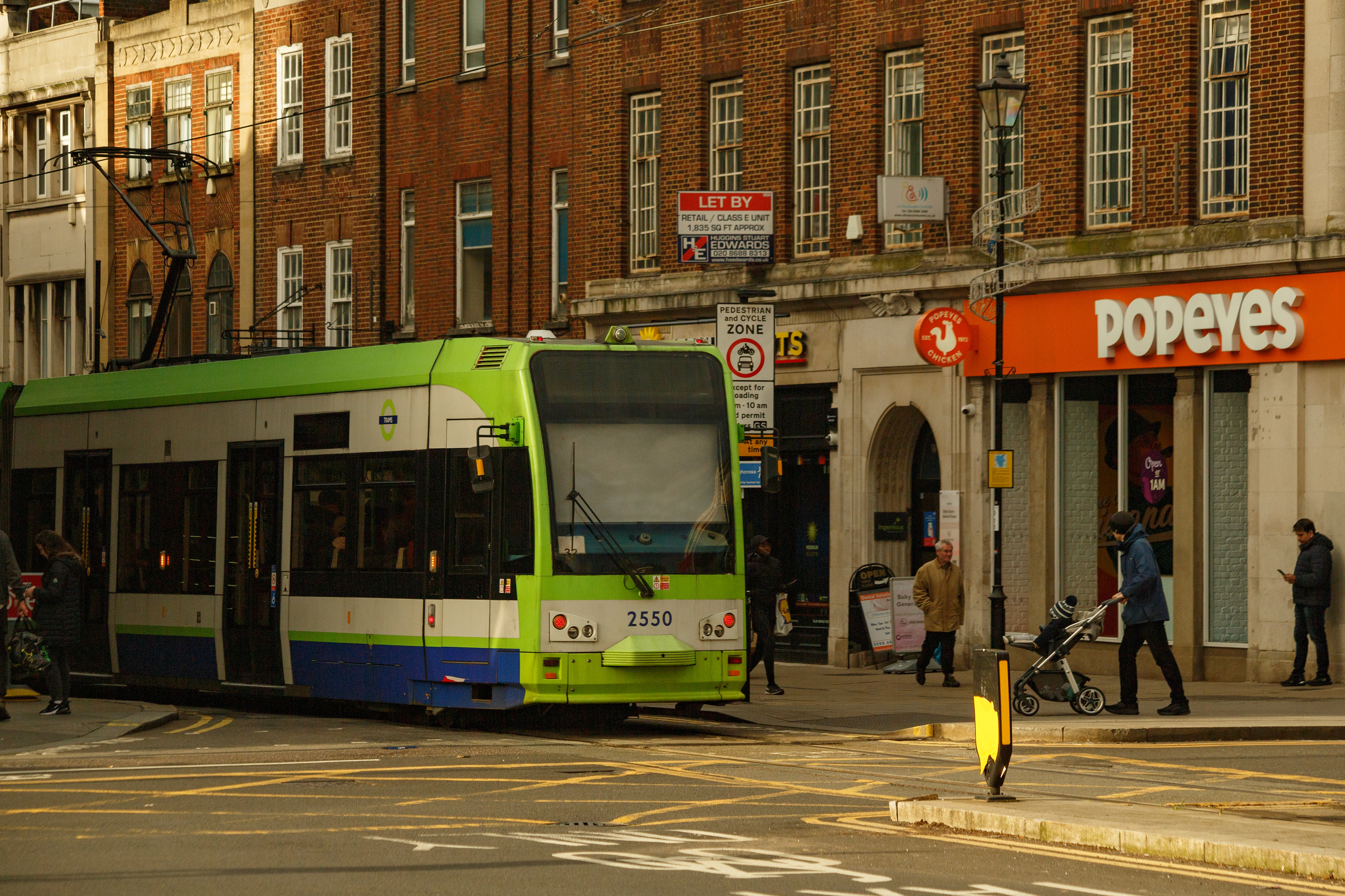 January 24th, 2026 - Croydon Tramlink stock image