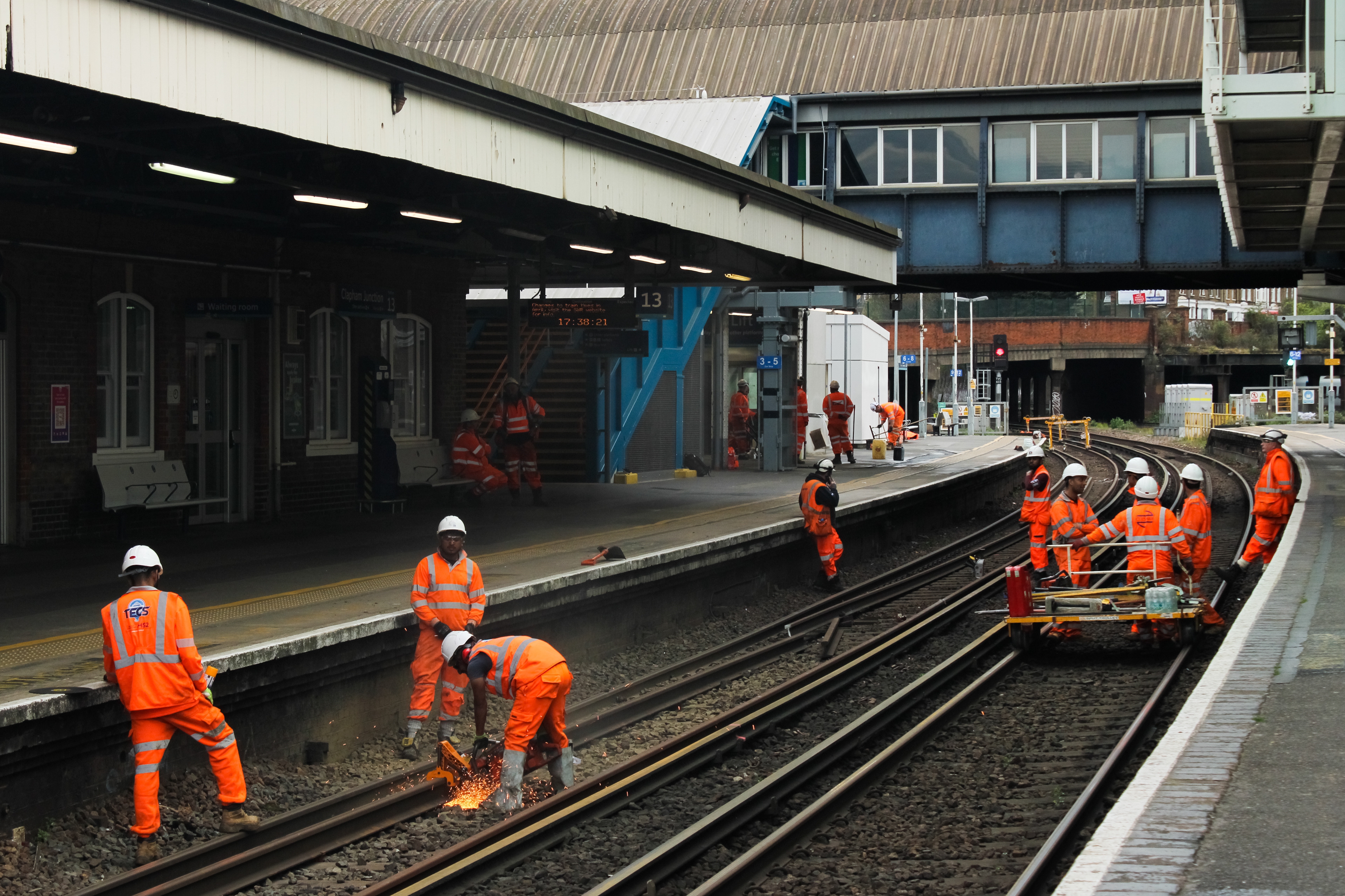 April 13th, 2025 - Engineering work at Clapham Junction