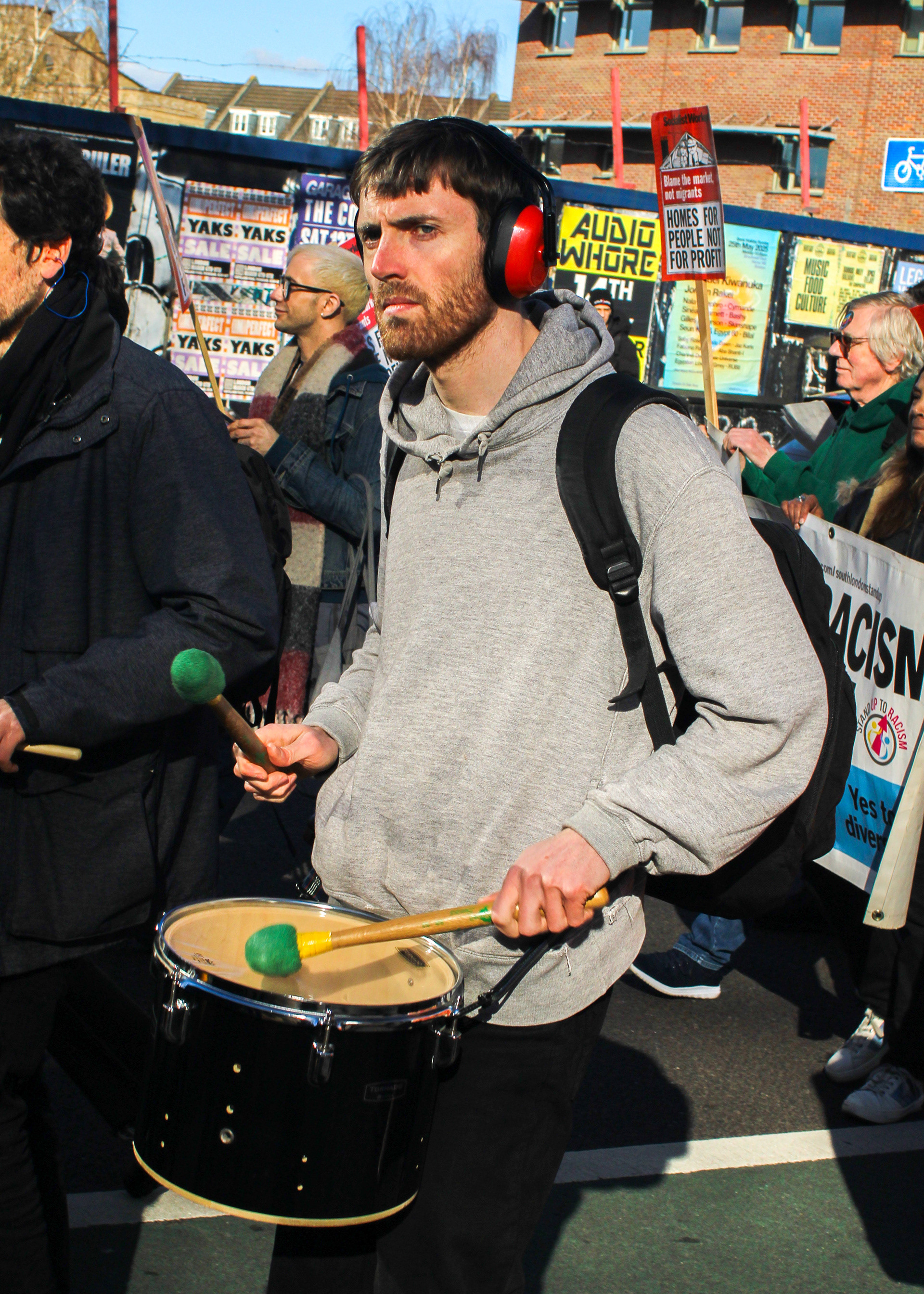 March 1st, 2025 - SHAPE protest in Camberwell