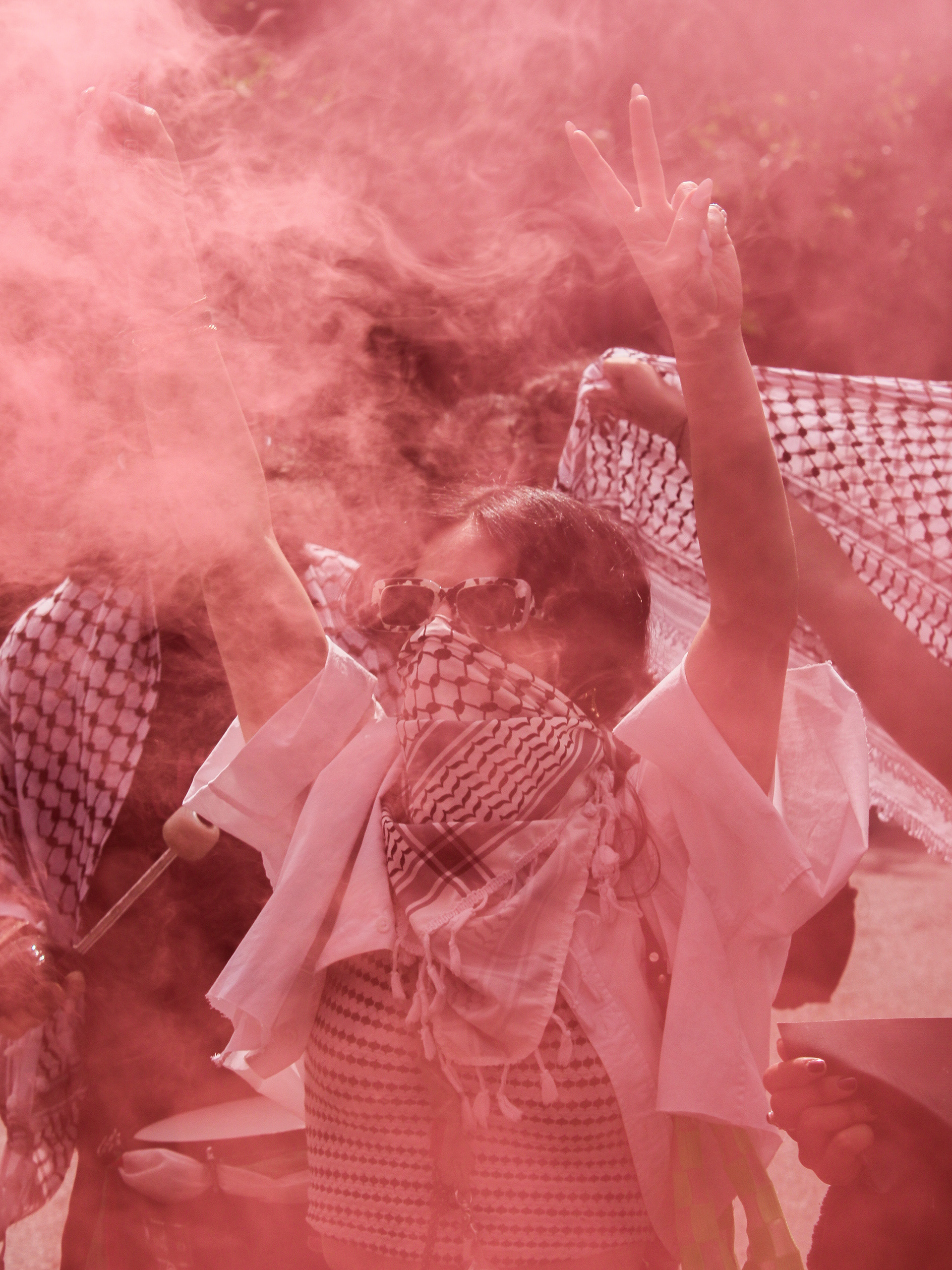 May 31st, 2025 - Youth Demand protesters block Vauxhall