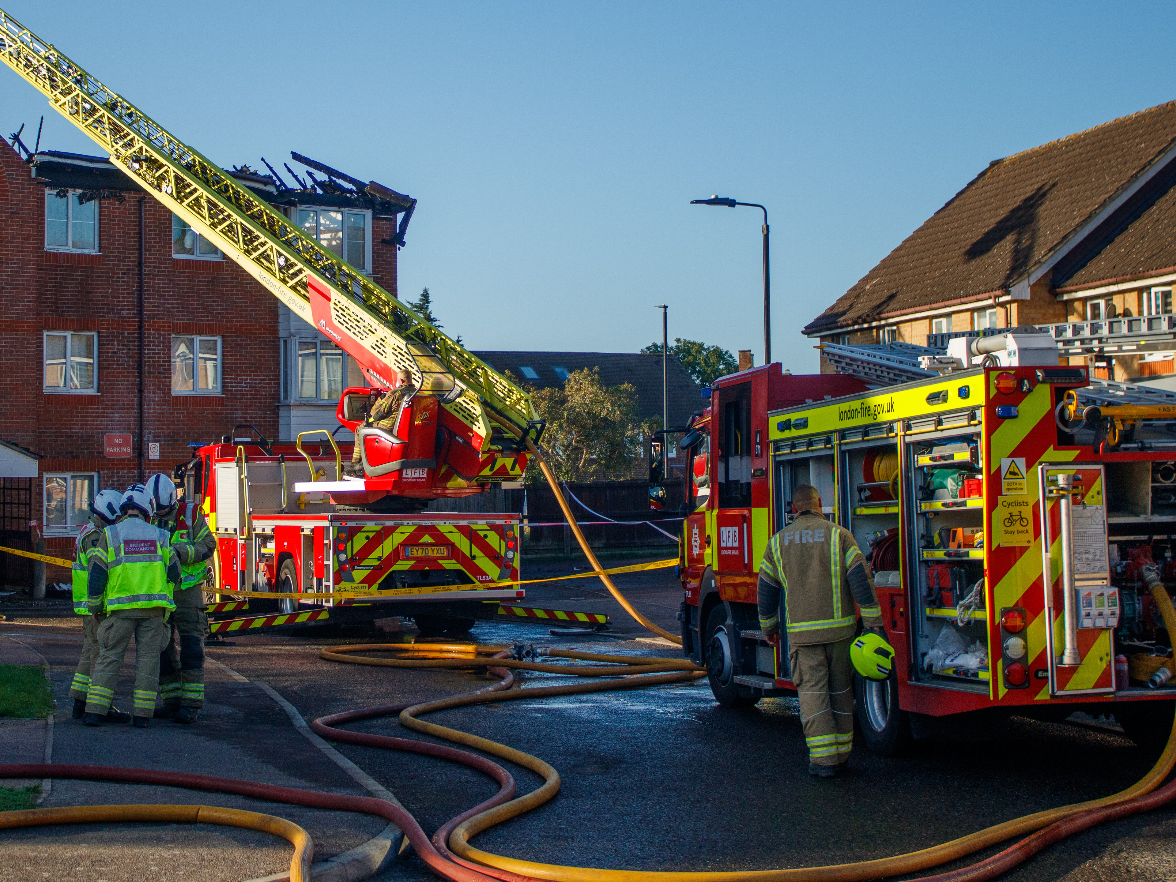 September 22nd, 2025 - Flat fire Hoe Lane