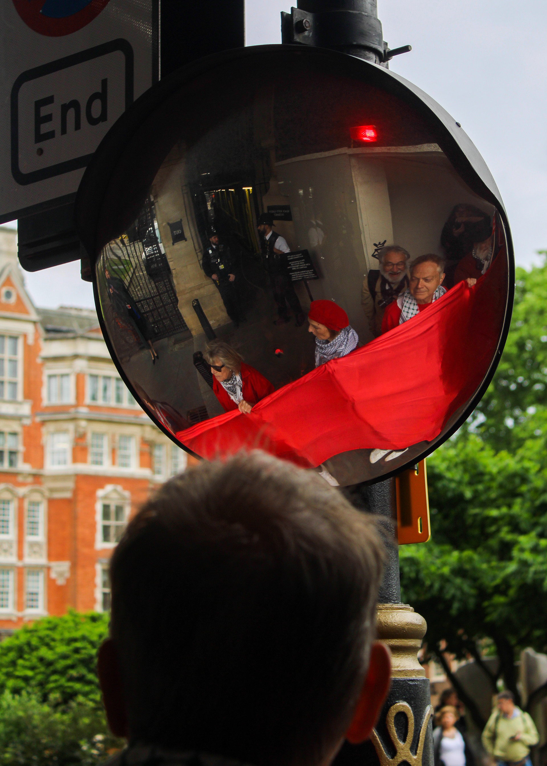 June 4th, 2025 - Palestine protesters surround Parliament 