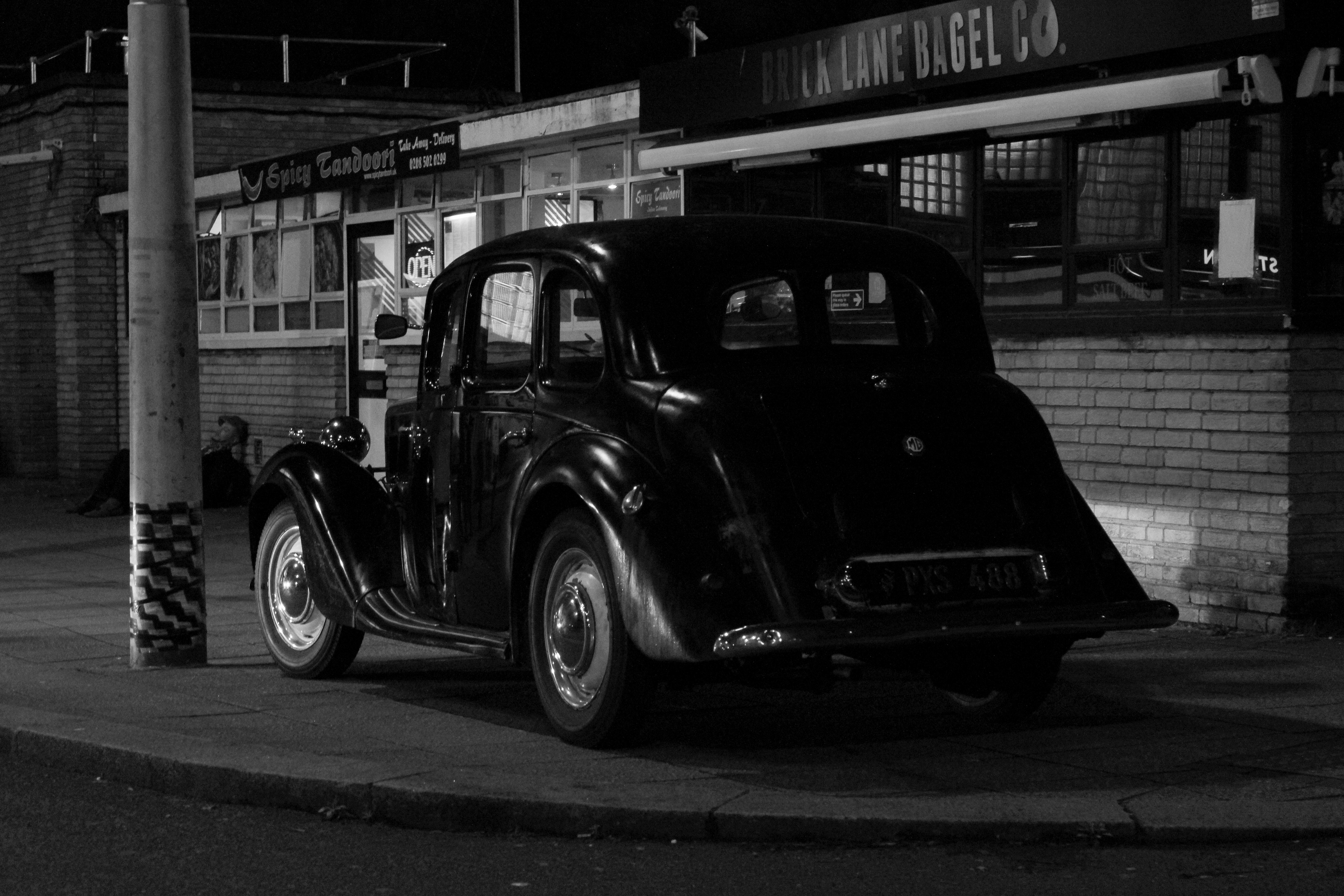 February 15th, 2024 - A black and white image on the streets of Essex