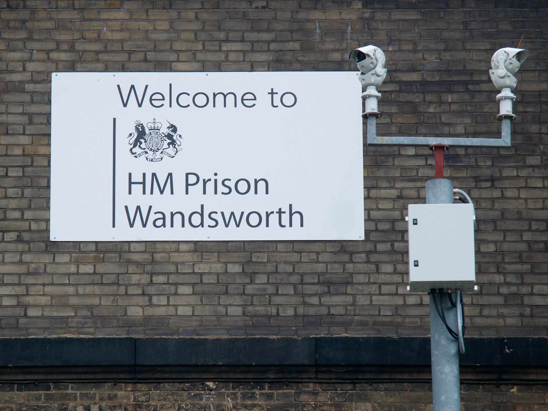 November 5th, 2025 - HMP Wandsworth stock image