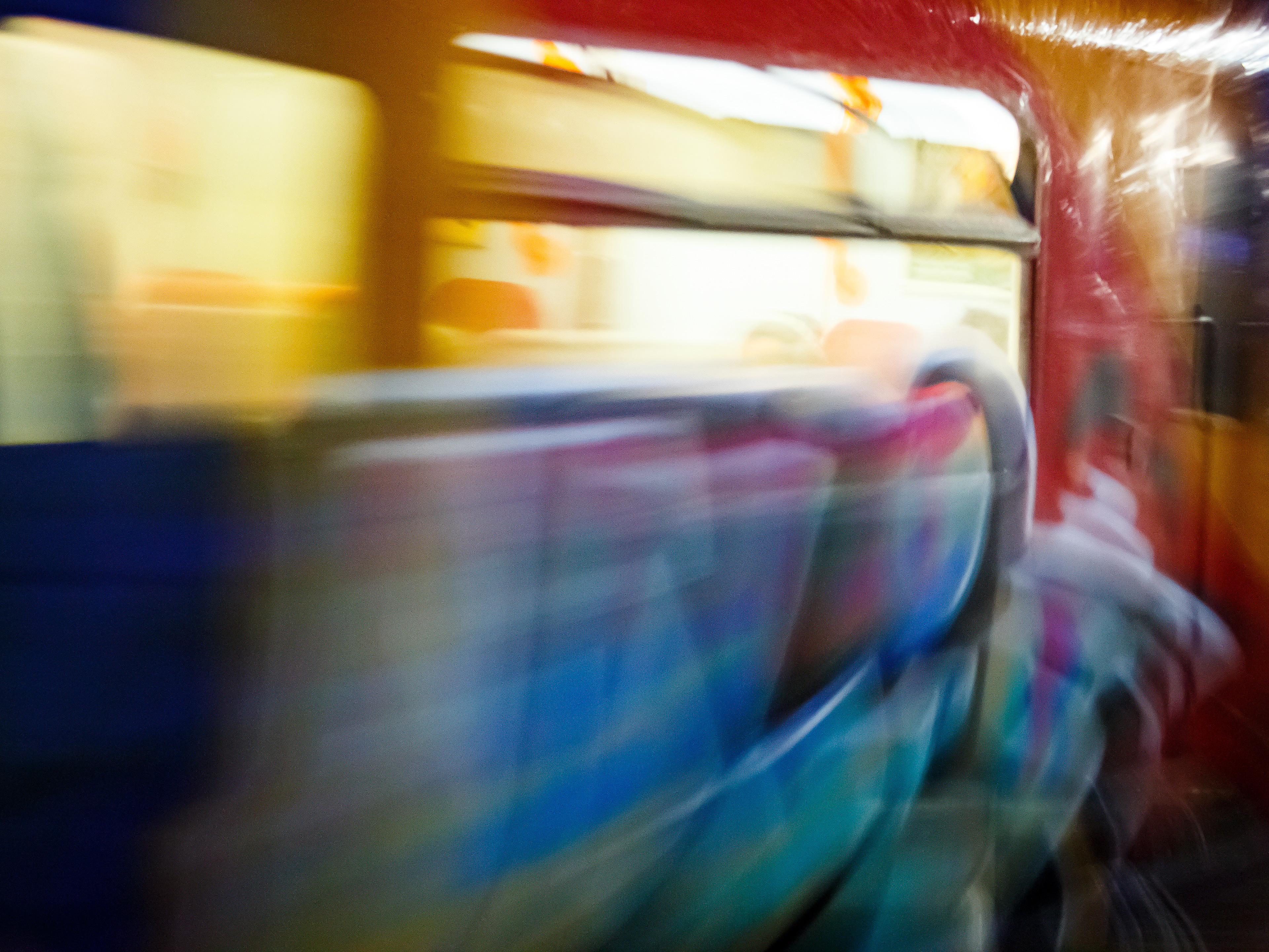 December 21st, 2025 - A low shutter shot of a train