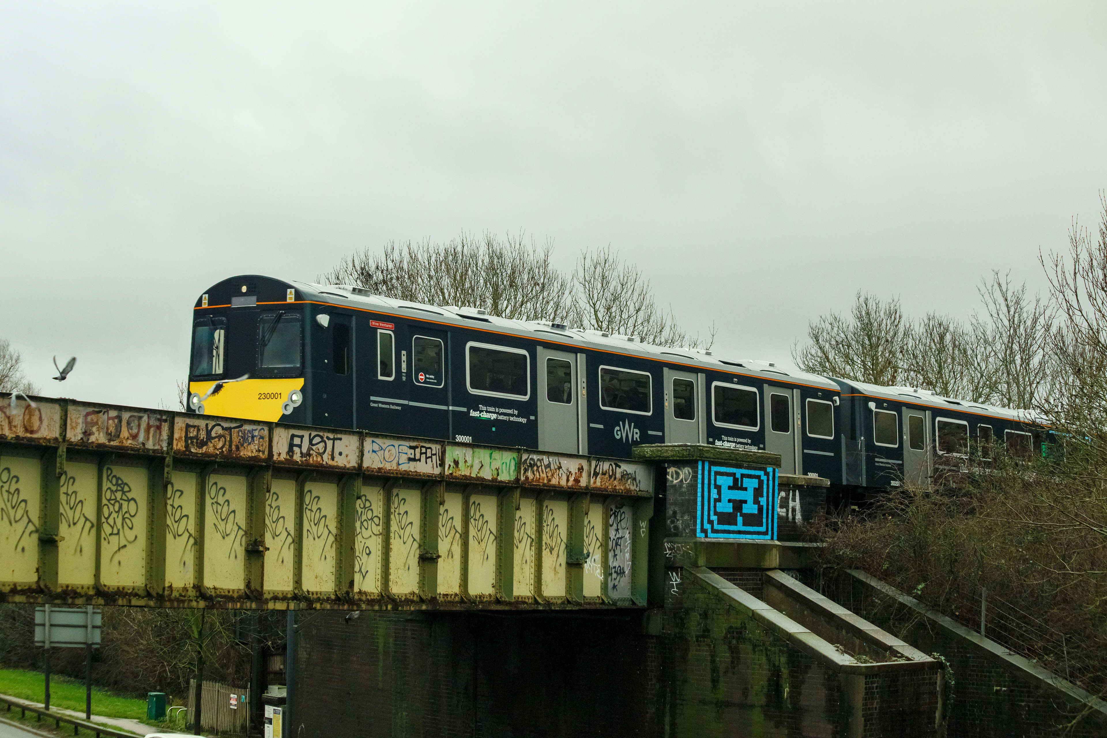 February 7th, 2026 - GWR Class 230 stock image