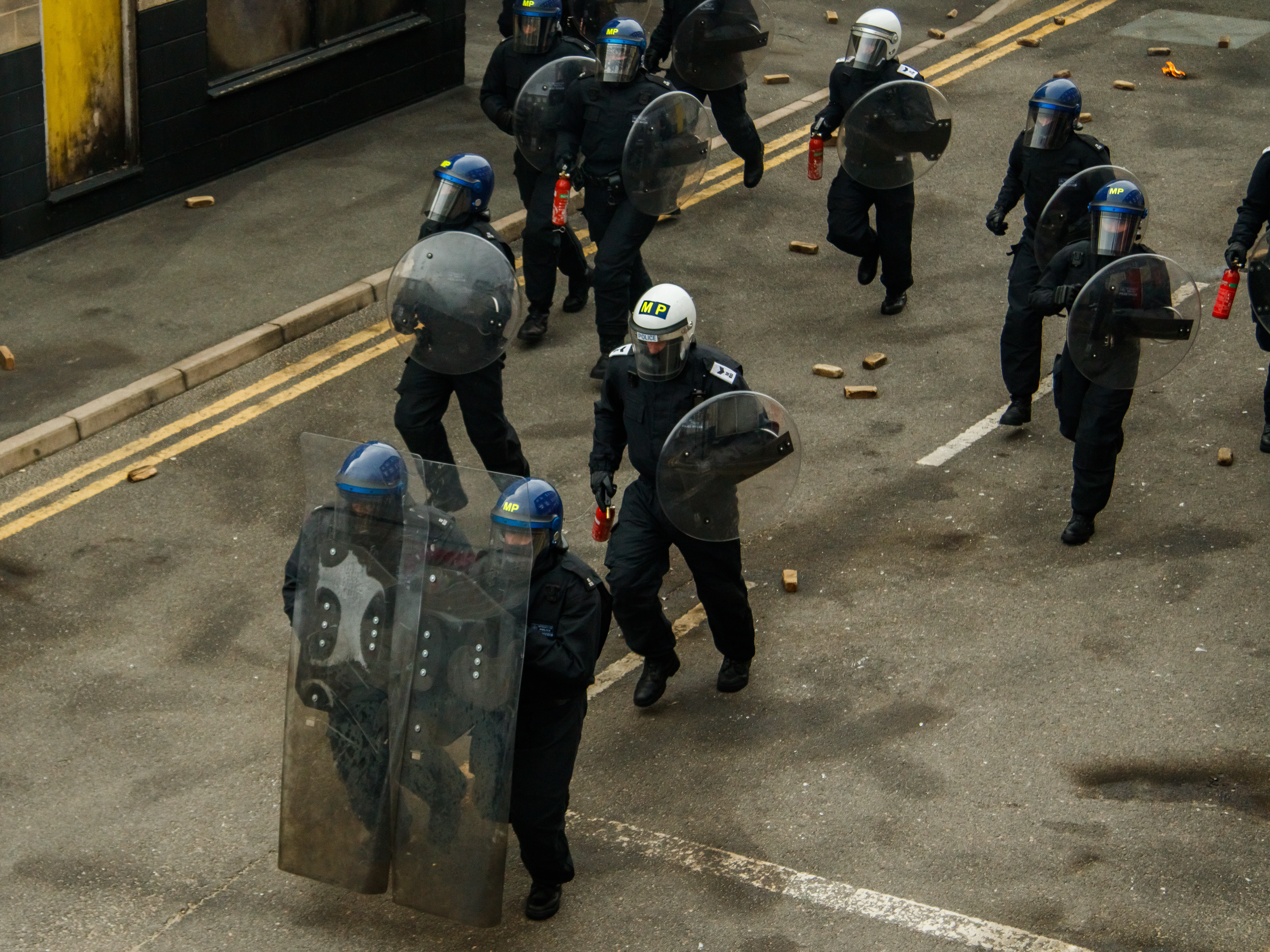 November 7th, 2025 - Met Police training in the face of extreme civil disorder