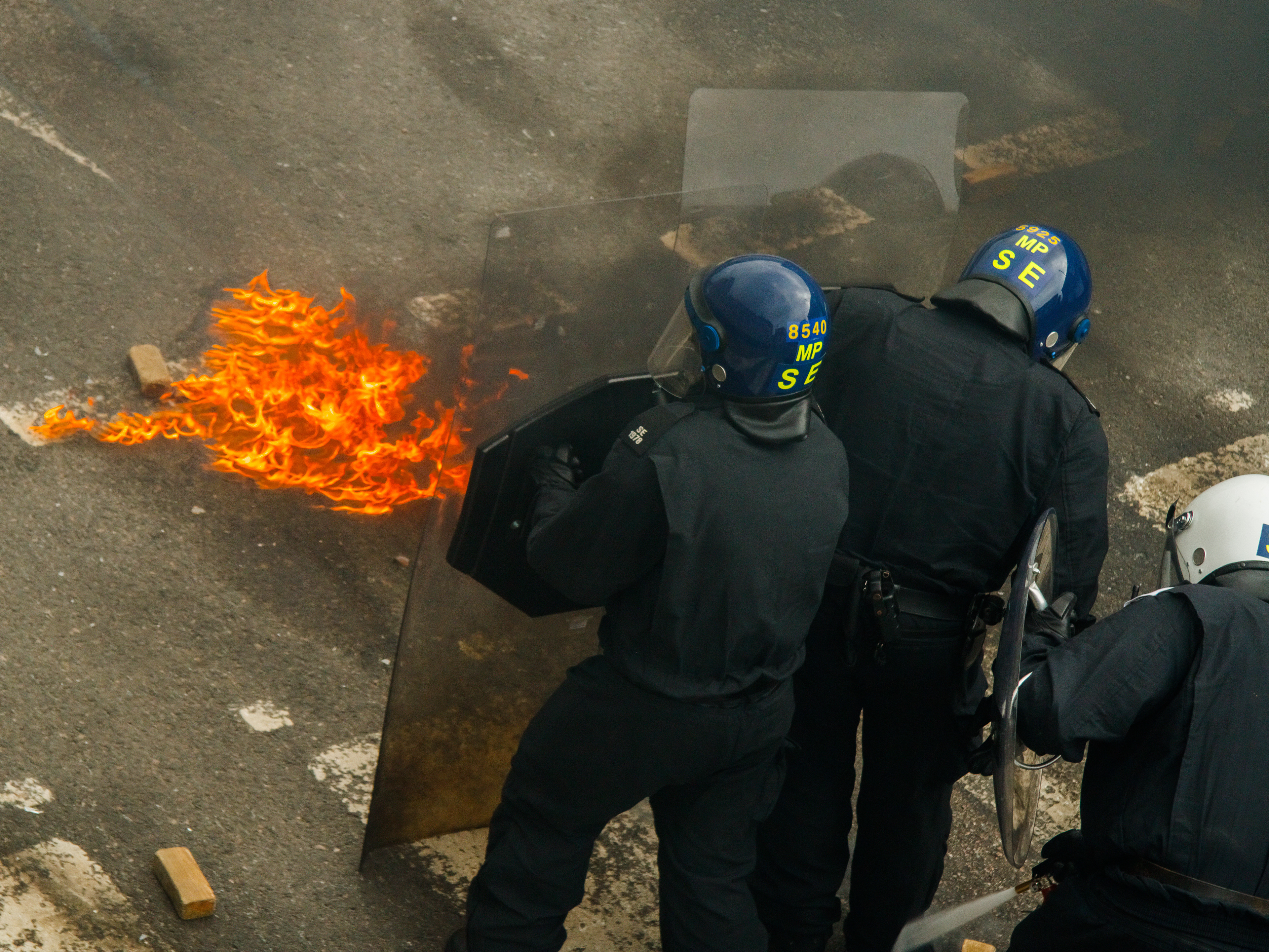 November 7th, 2025 - Met Police training in the face of extreme civil disorder