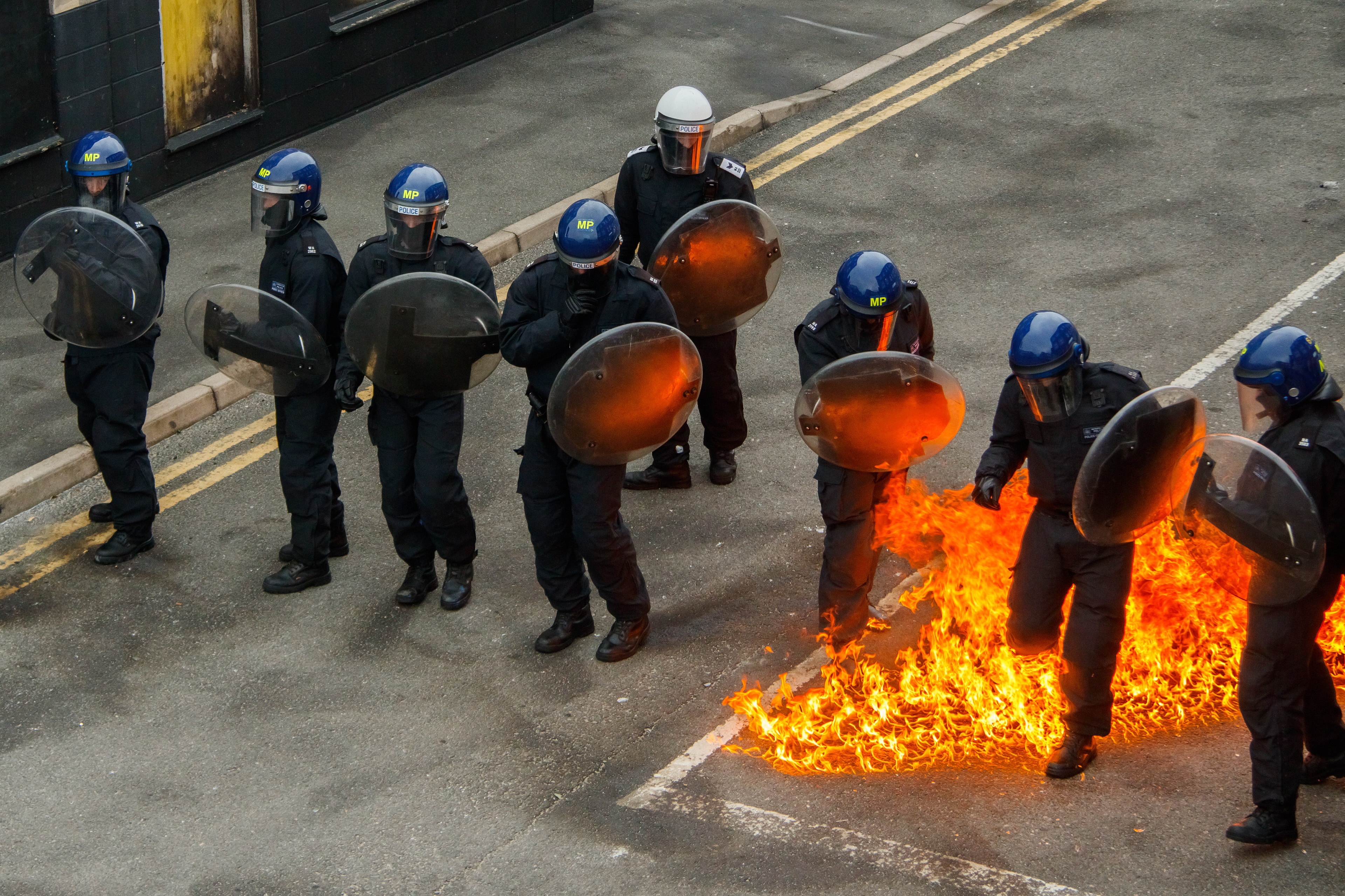 November 7th, 2025 - Met Police training in the face of extreme civil disorder