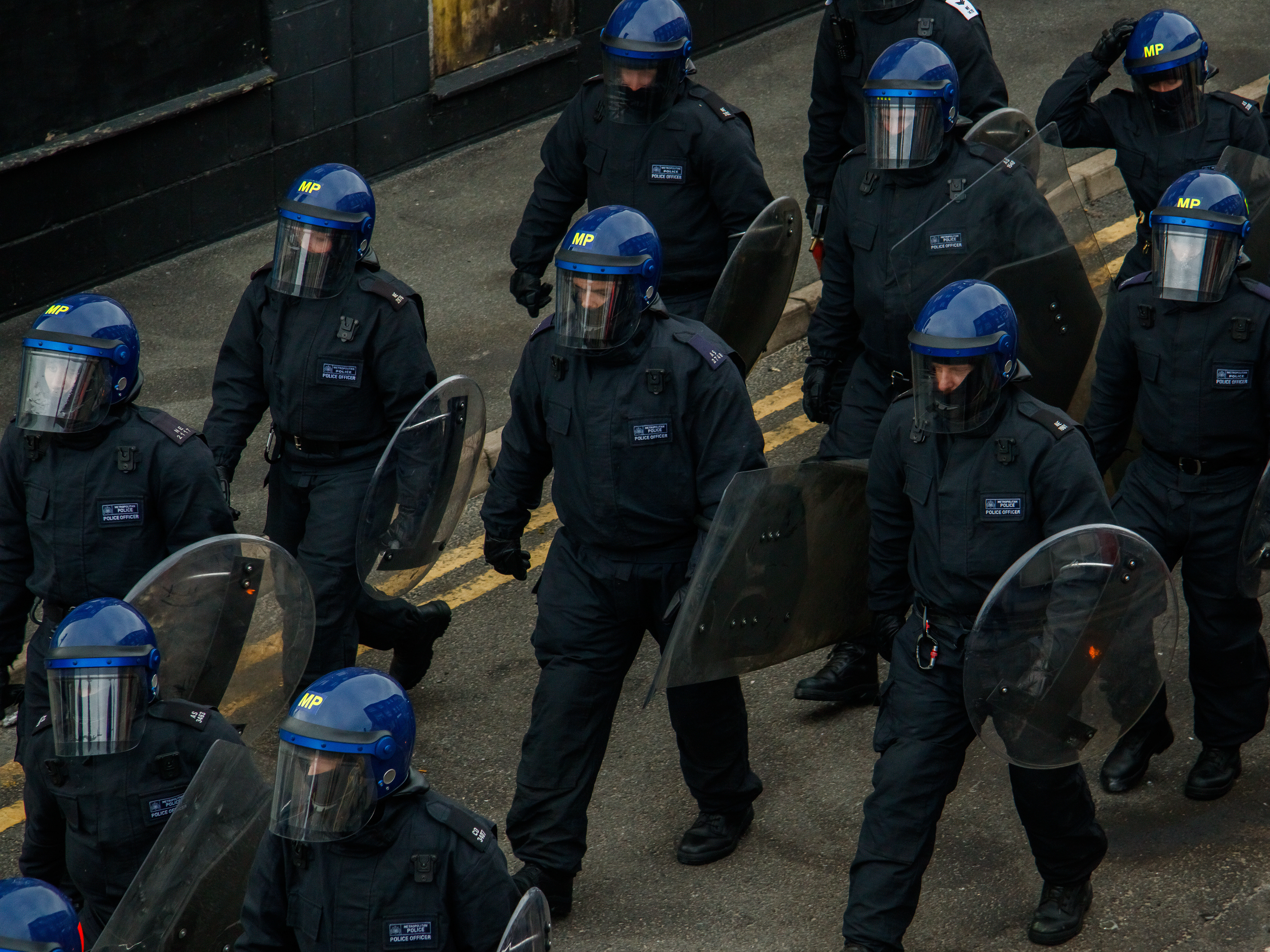 November 7th, 2025 - Met Police training in the face of extreme civil disorder