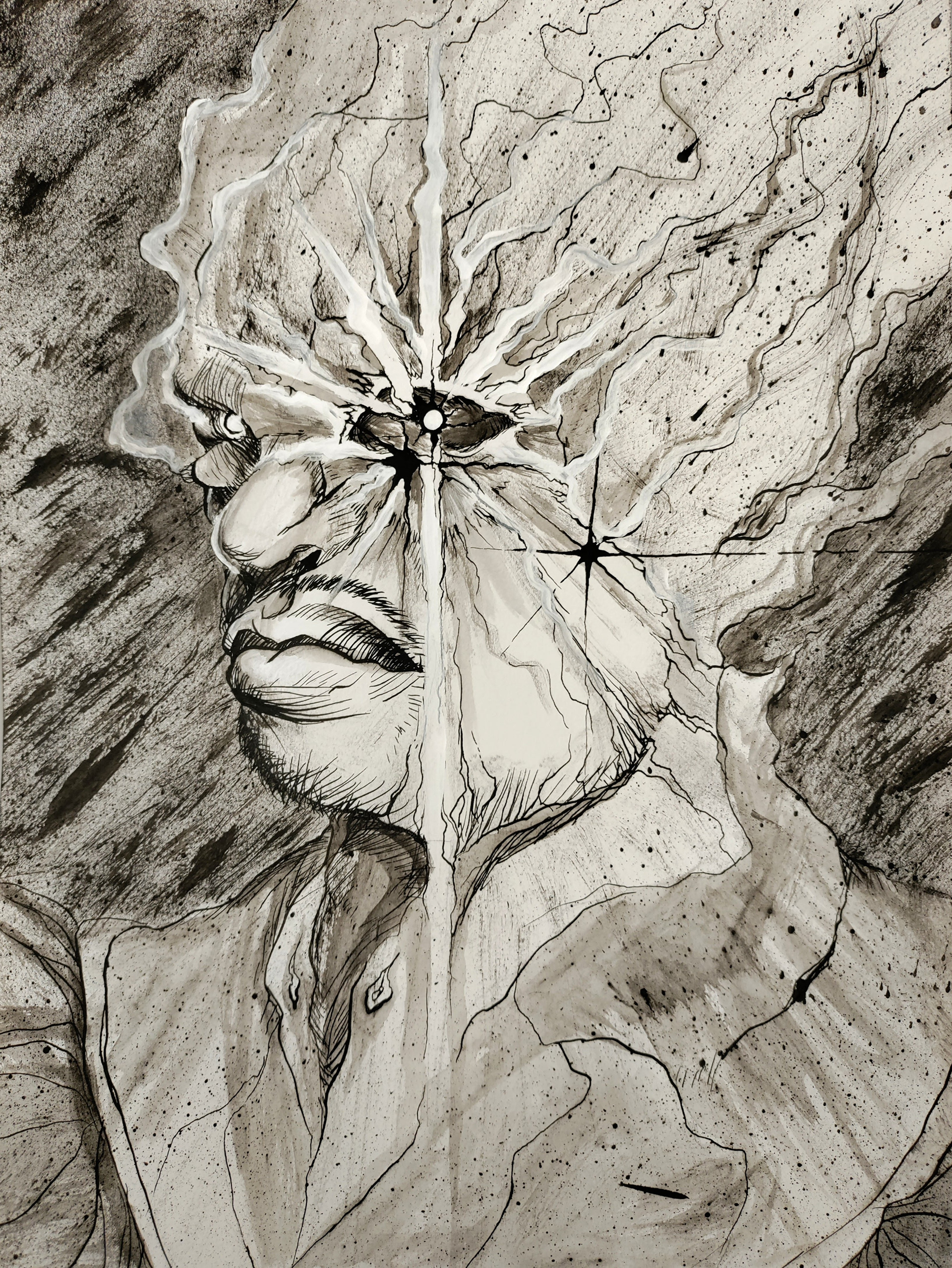 Brush and Nib Ink Experimentation