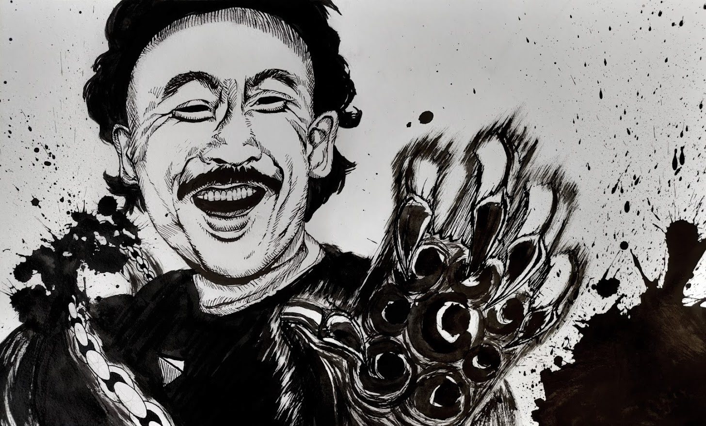 Ink Art of Master Pain from Kung Pow (2002)