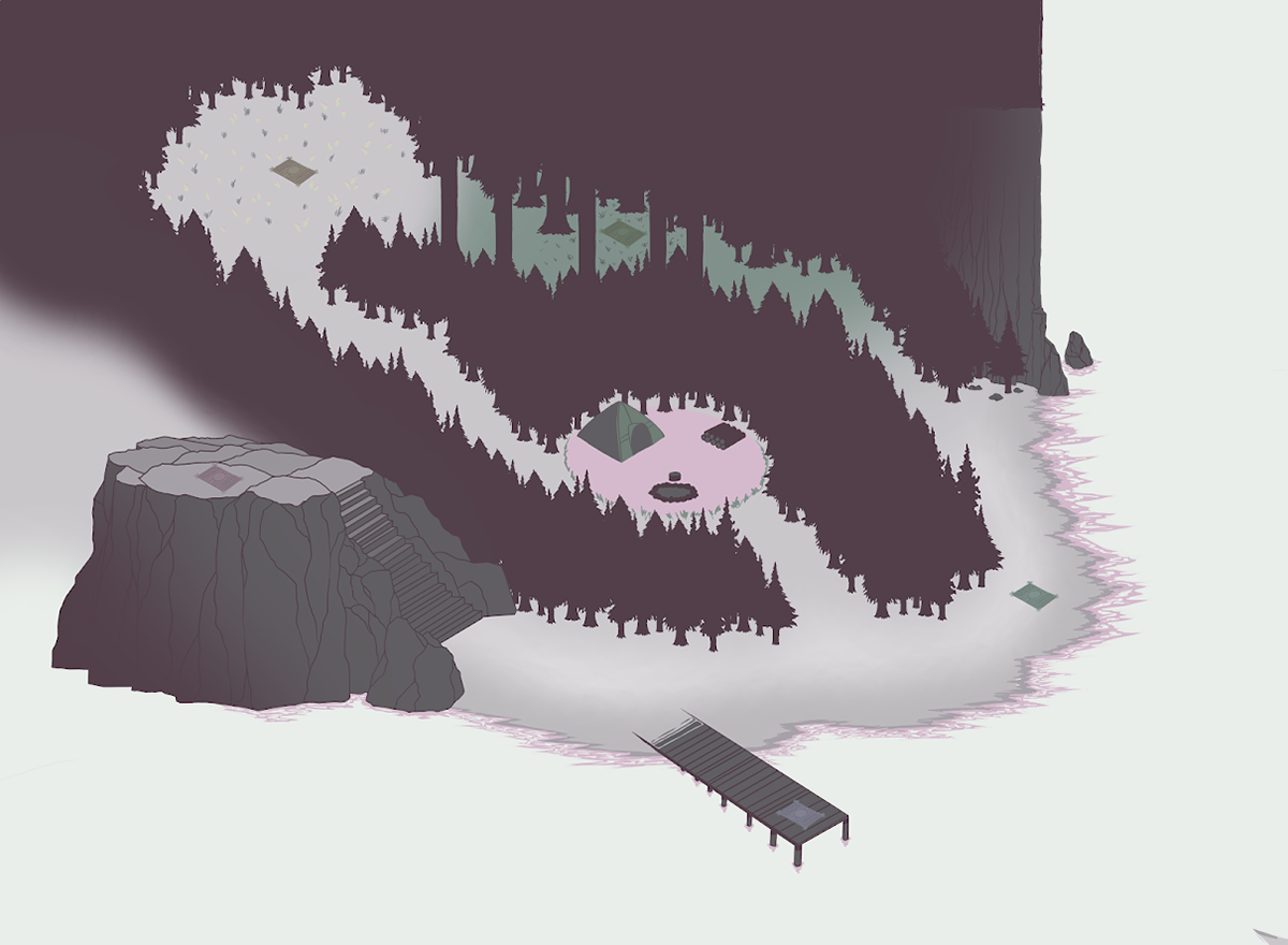 Map for a Digital Game