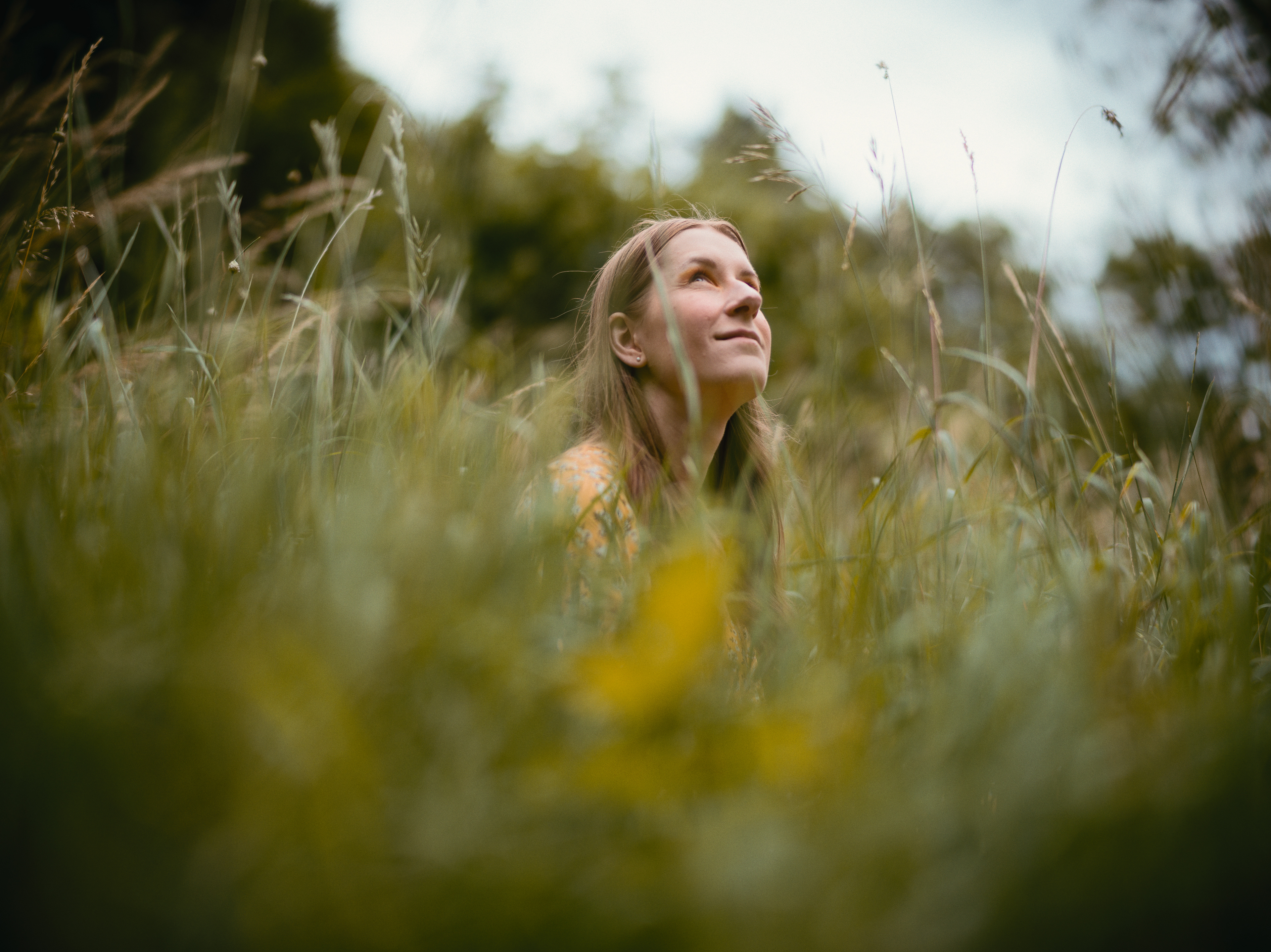 Hasselblad X1D + Mitakon 65mm F1.4 = Yellow Dress Portraits