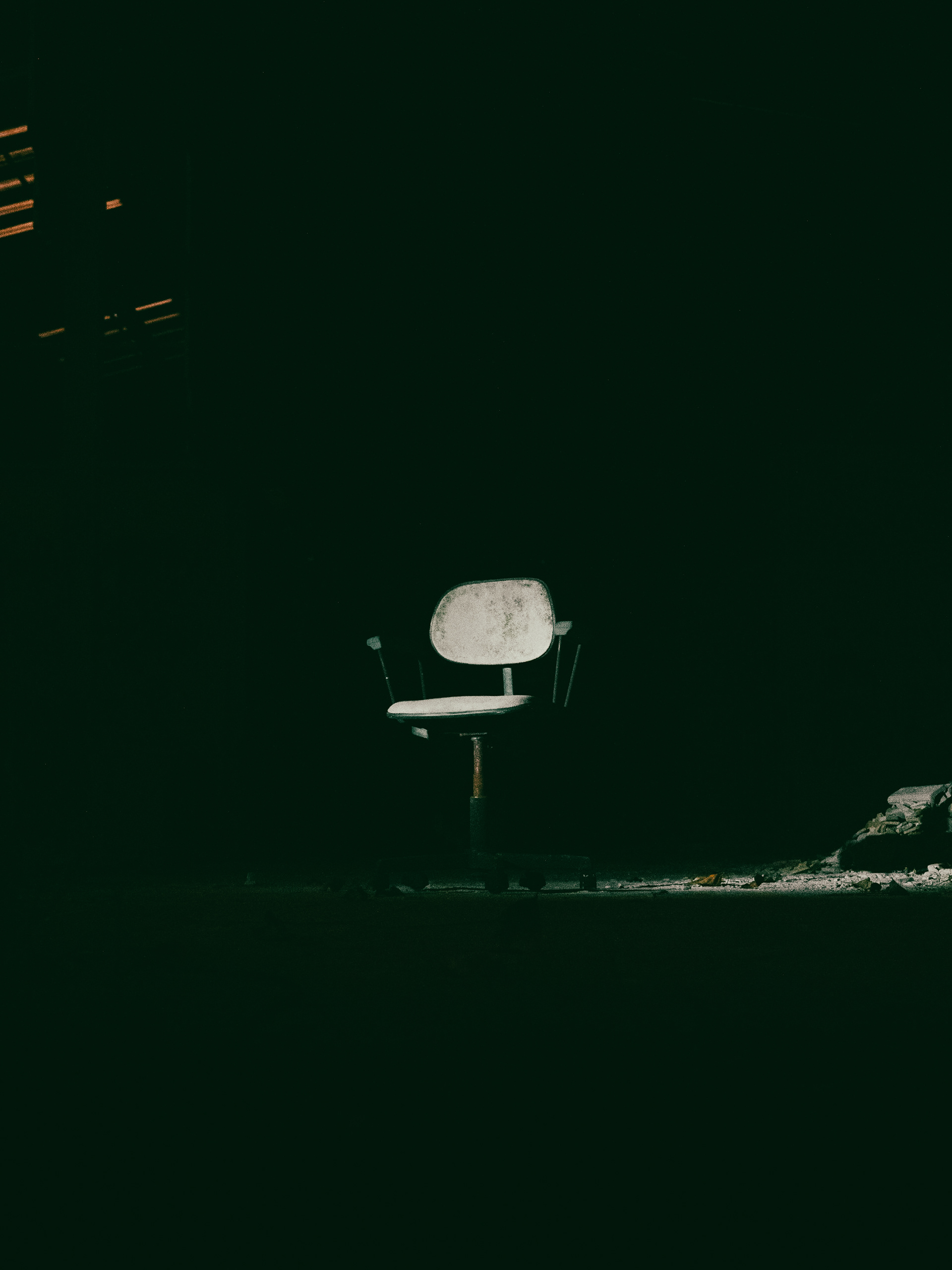 Lost Place Gallische Fabrik Gießen Stuhl