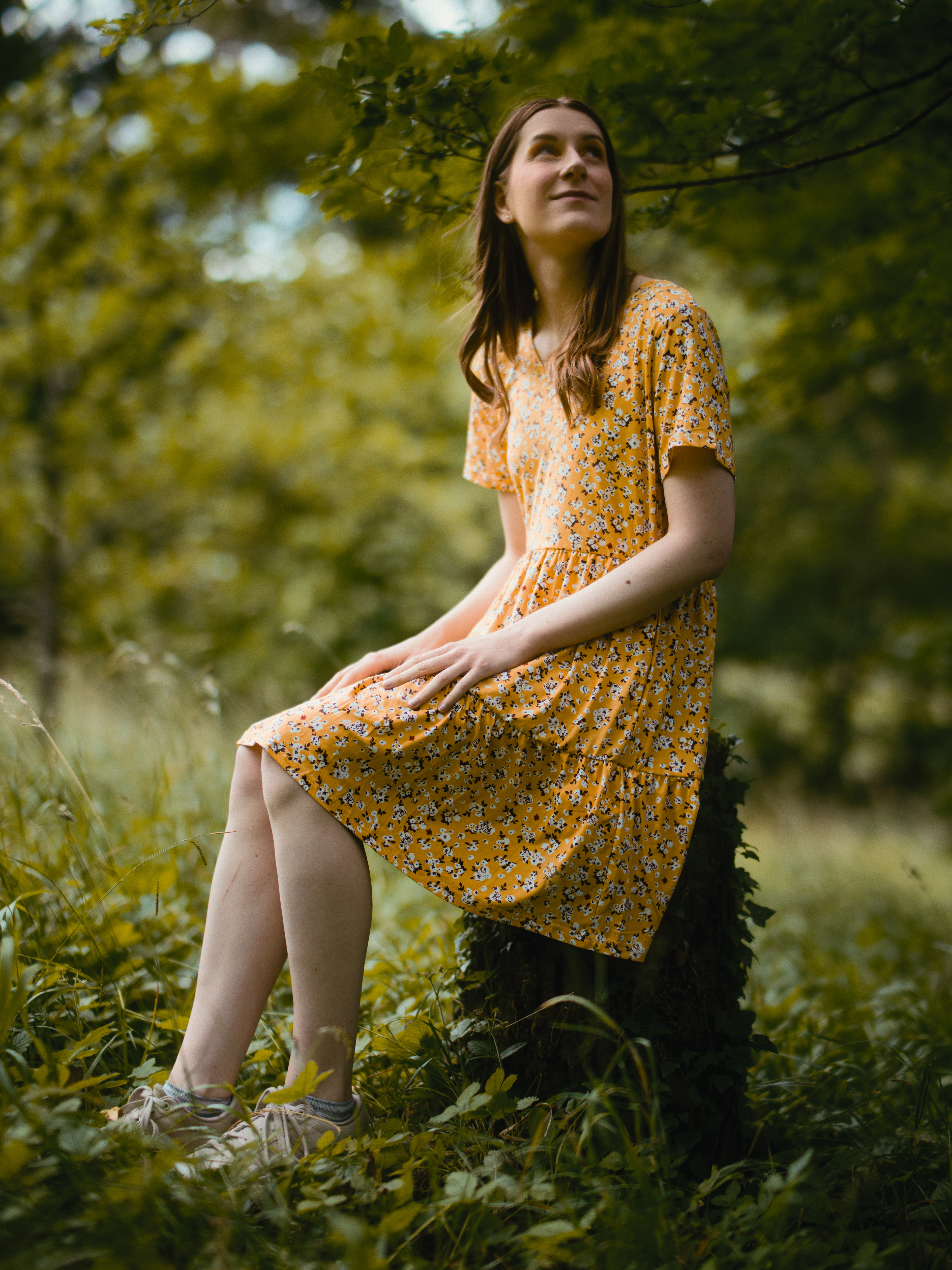 Hasselblad X1D + Mitakon 65mm F1.4 = Yellow Dress Portraits