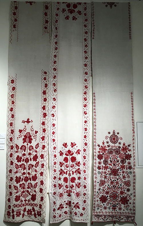 Tree of life motifs are common throughout Slavic folkloric arts as powerful protective symbols.
