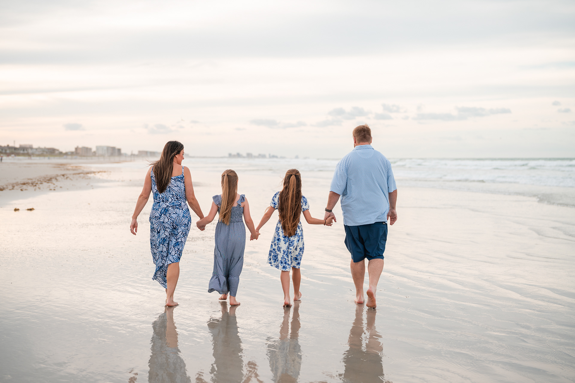 Daytona Beach family photos on the beach