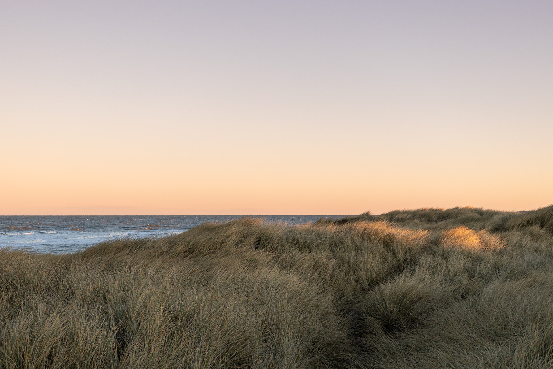 Dunes and sea in Klitmøller