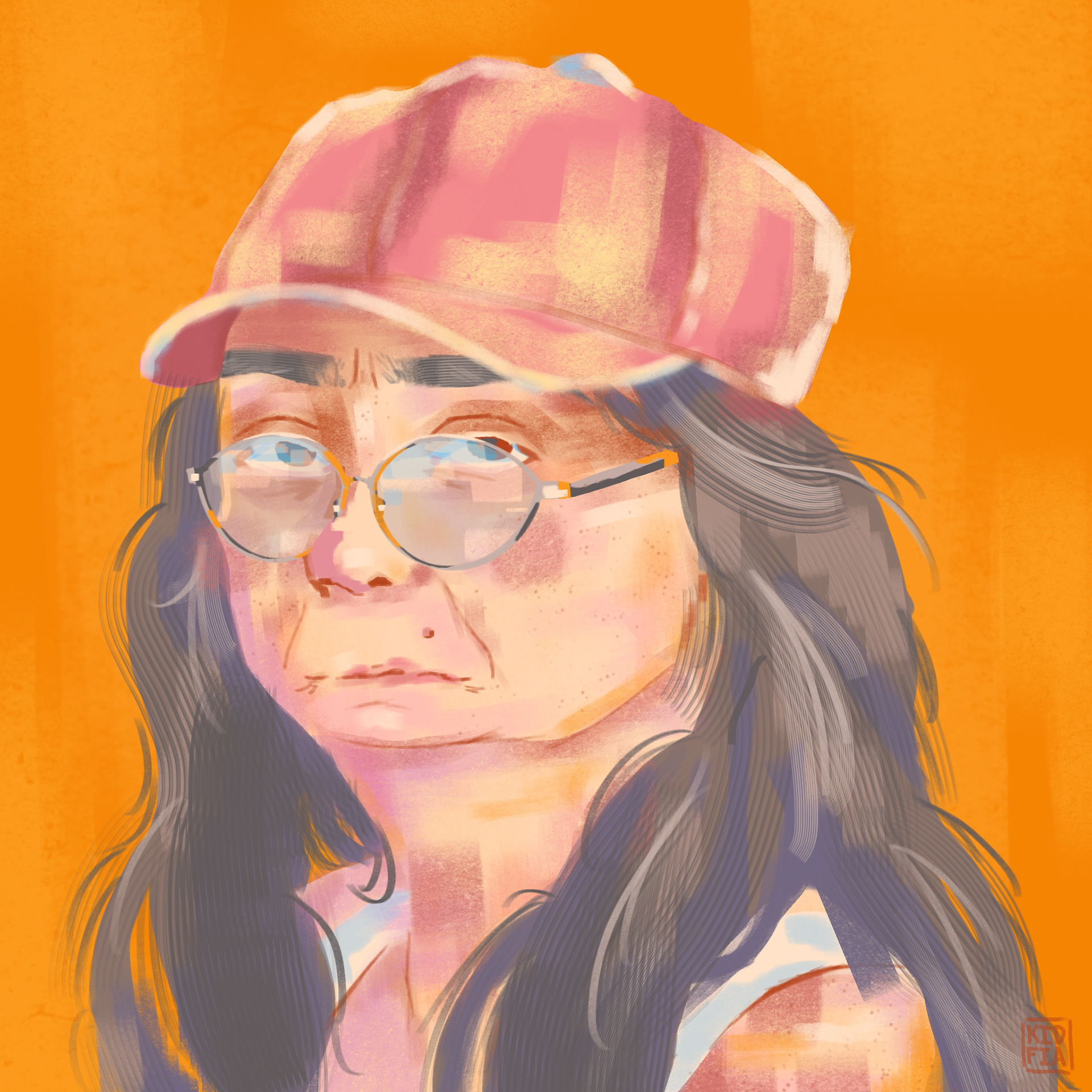 Portrait, Procreate 2022