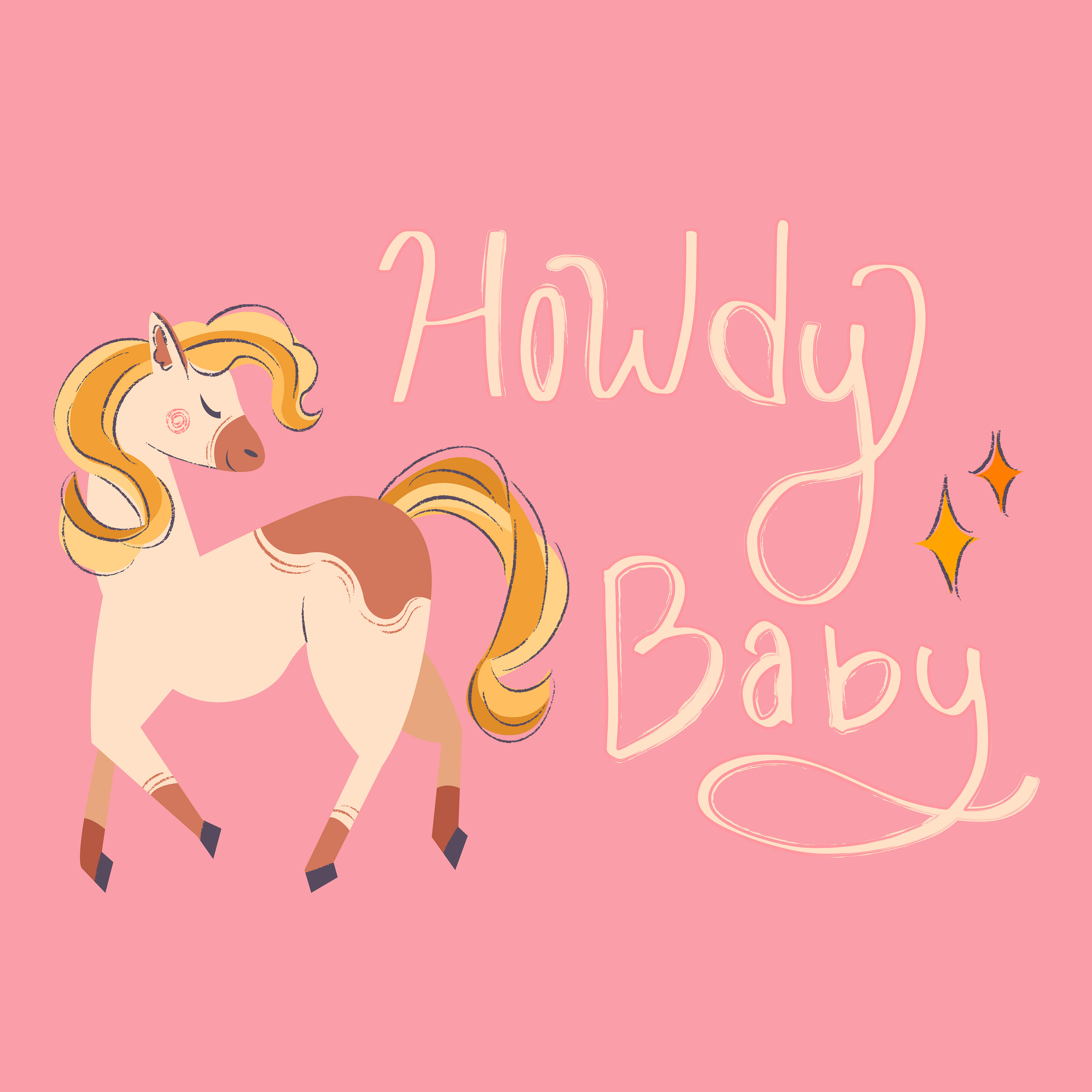 Howdy Baby Graphic