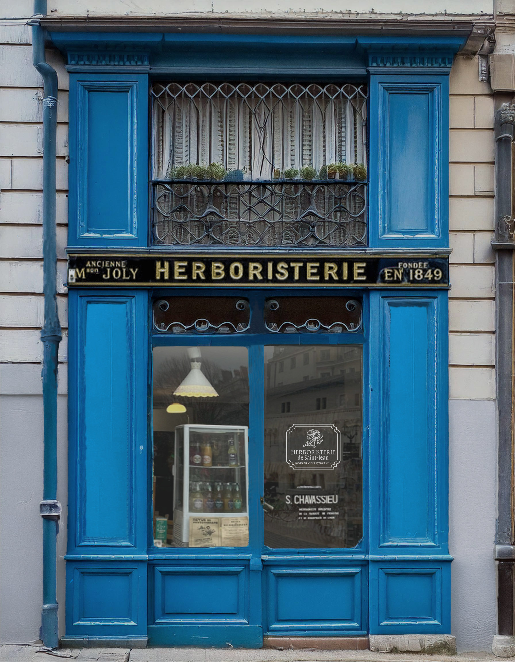 Vitrine réalisée avec l'IA