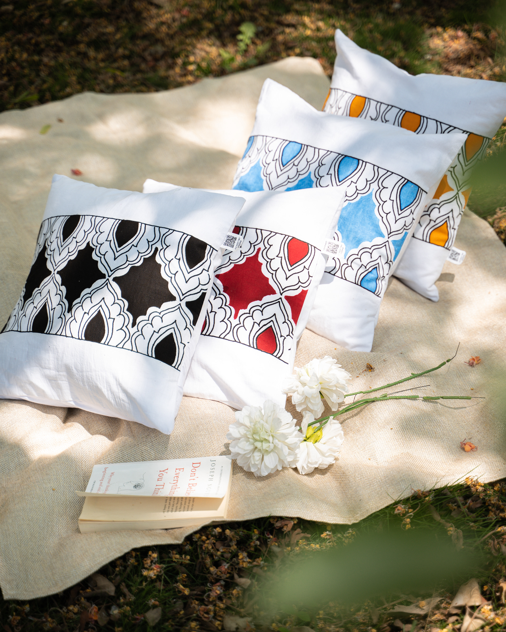 Asmangiri (Kalamkari) – AIACA Kalamkari craft products, earrings, cushions and table linen, photo 16