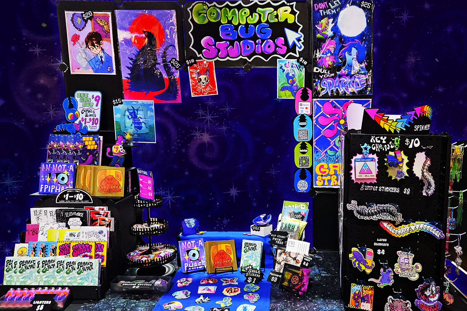 8'x4' TABLE LANSING INDEPENDENT COMICS AND ZINES 2026