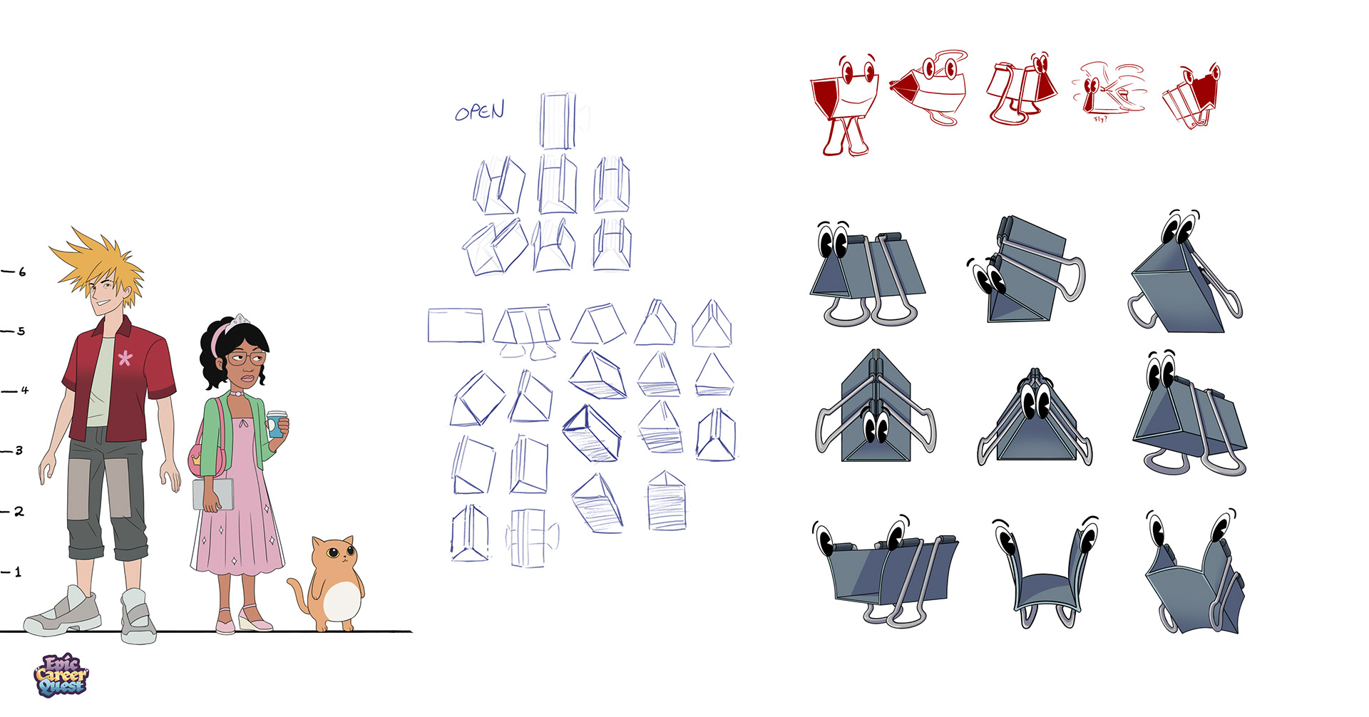 Clipper Character Design