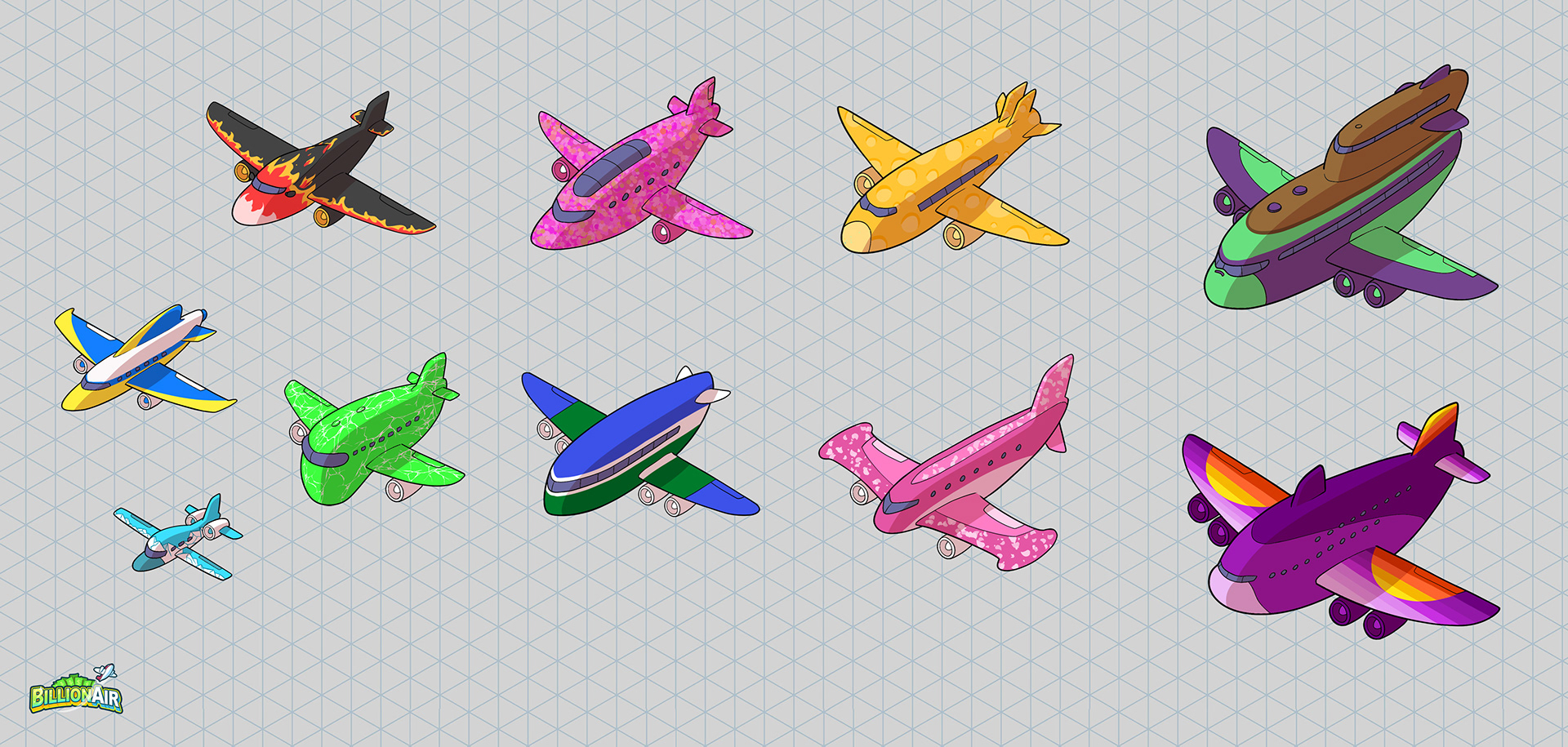 Airplane Color Exploration