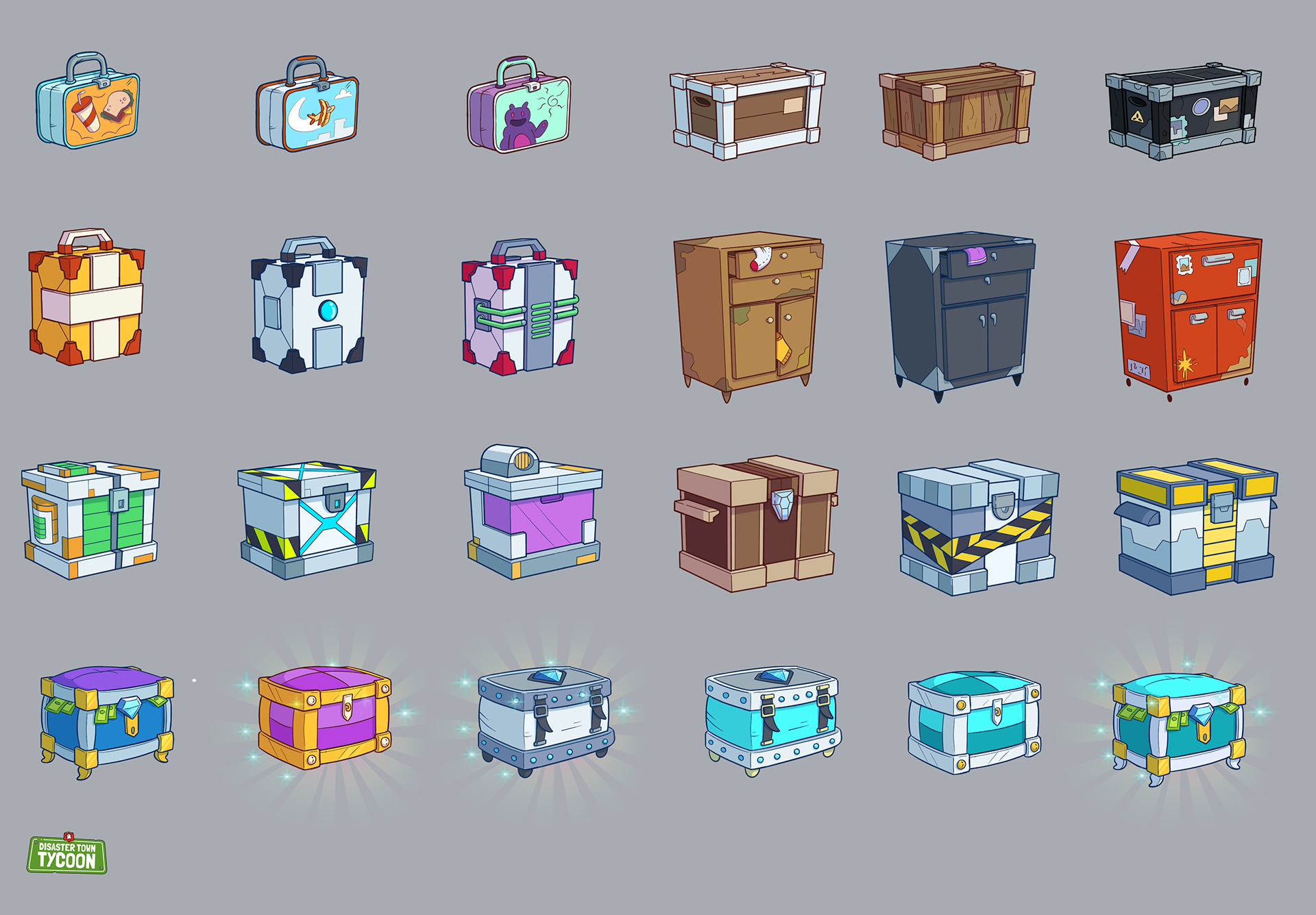 Reward Crates Design and Variations