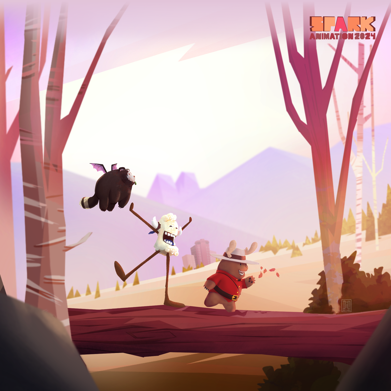 Spark Animation Festival 2024 - Poster Art