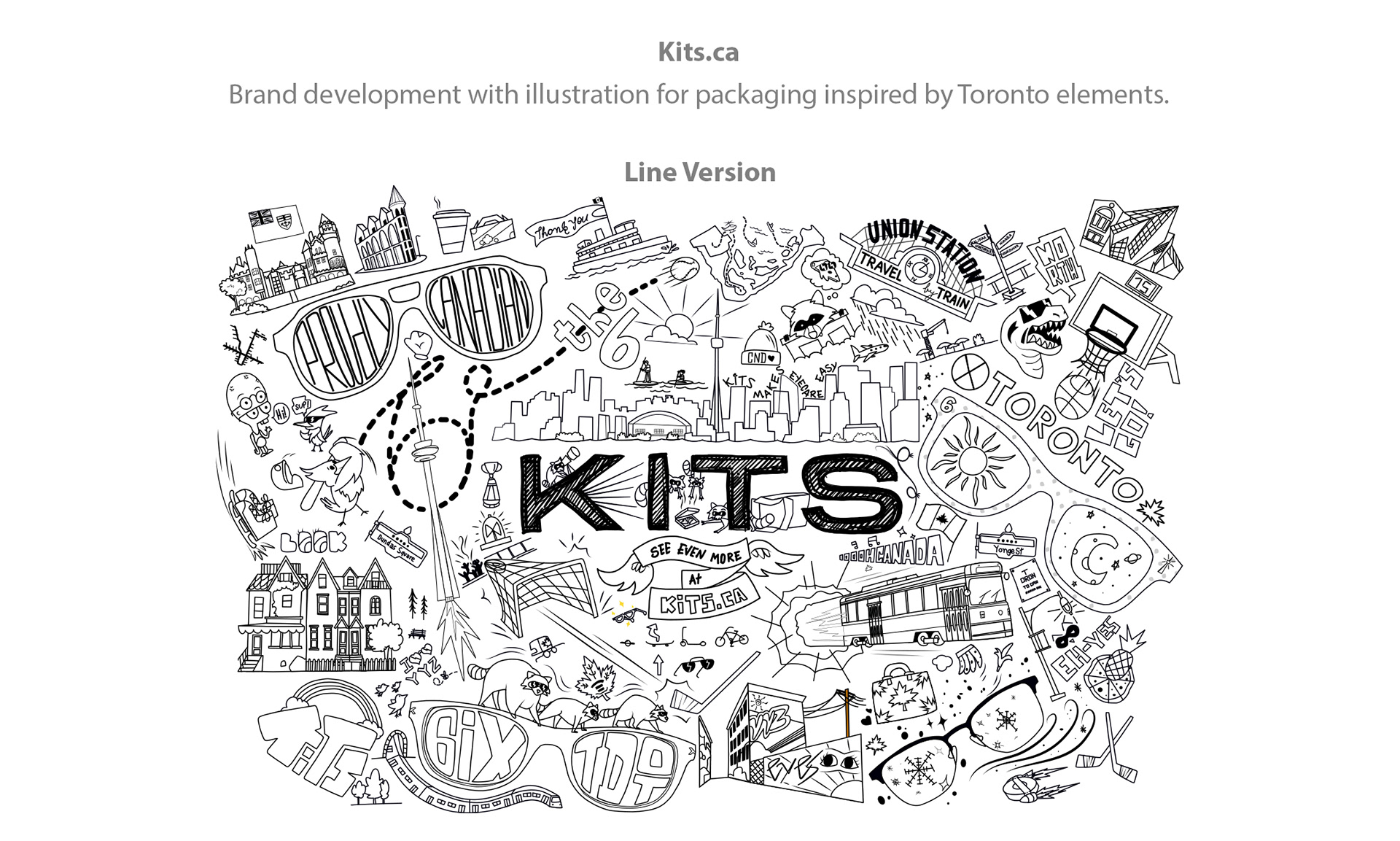 Kits.ca - Line Illustration