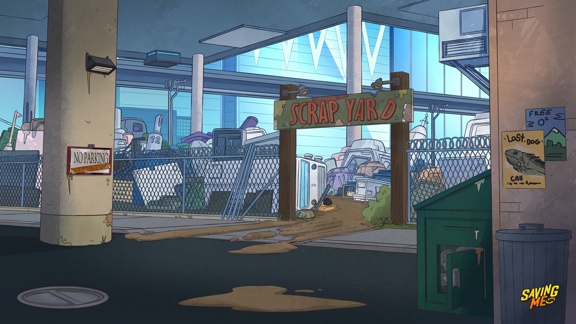 Saving Me - Background Paint