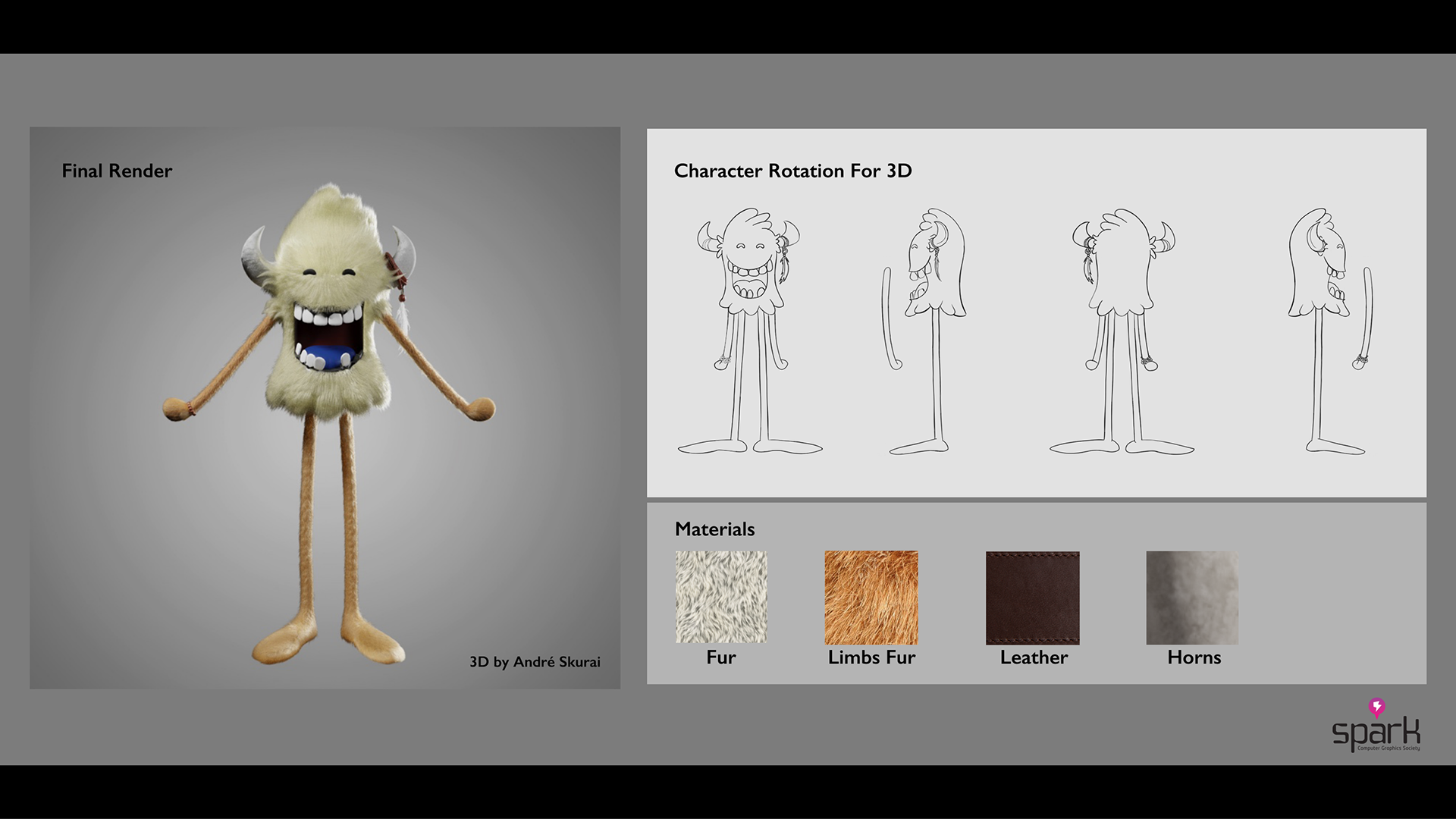 Spark Animation Festival - Character Design