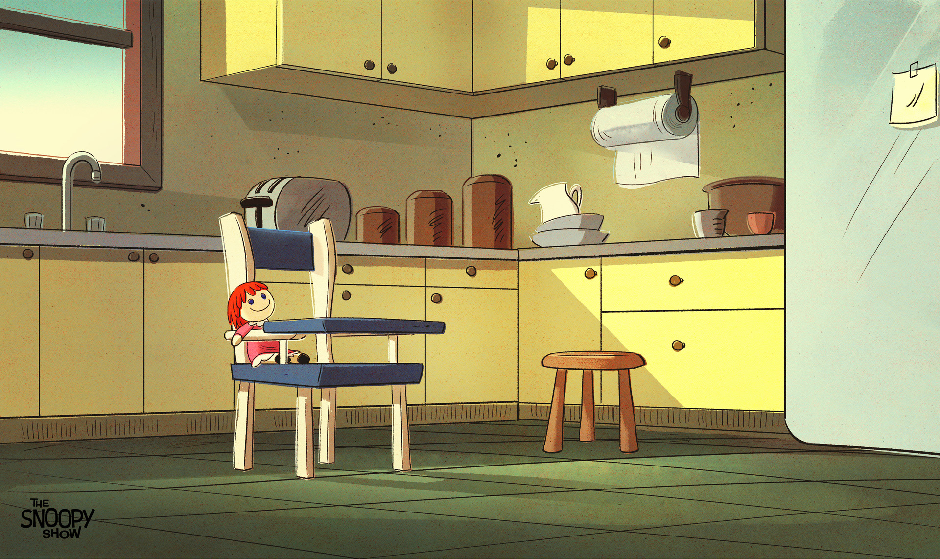 The Snoopy Show - Background Paint