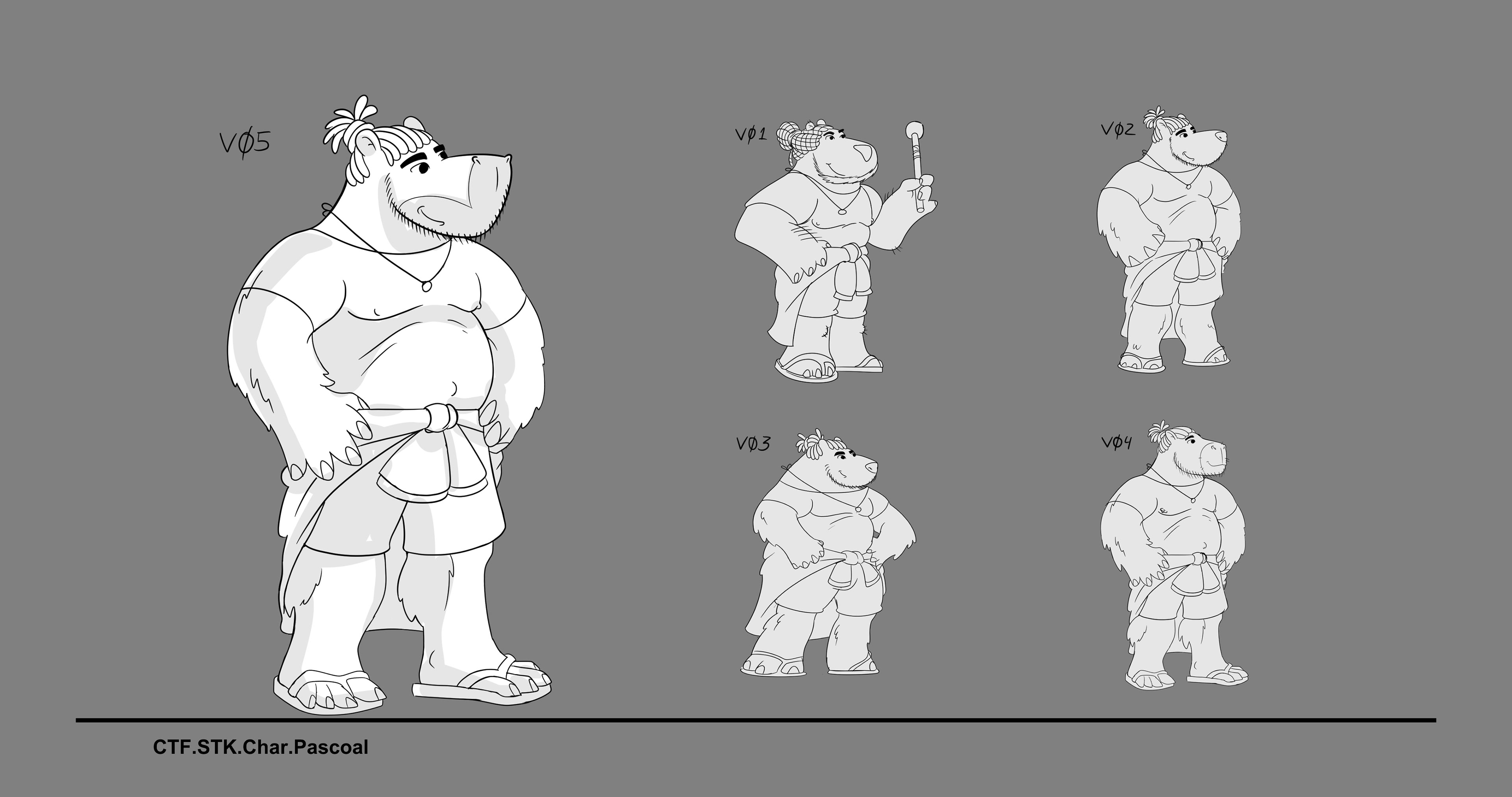Character Design and Exploration for an upcoming project
