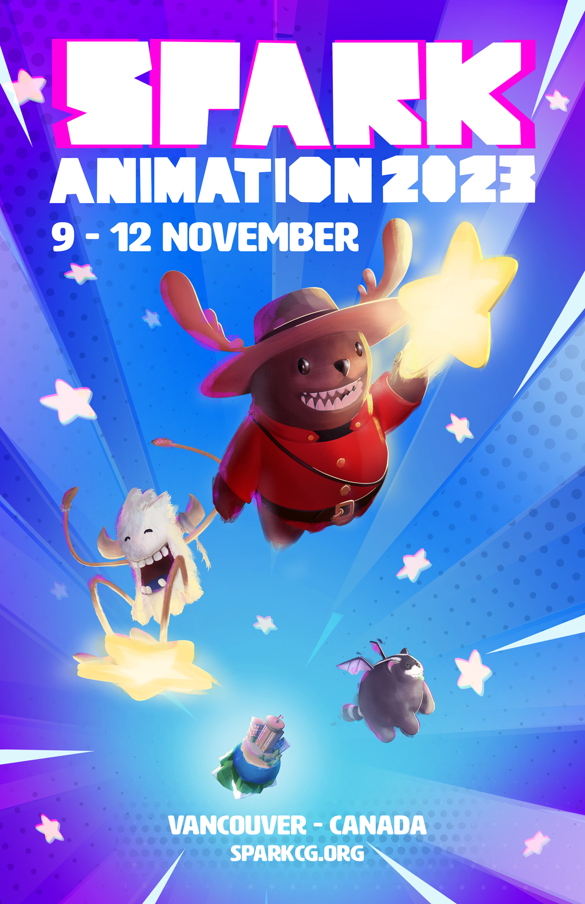 Spark Animation Festival 2023 - Poster Art