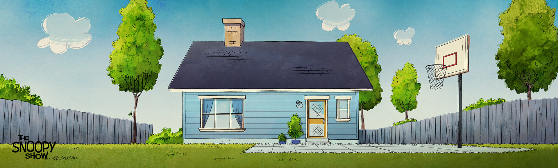 The Snoopy Show - Background Paint