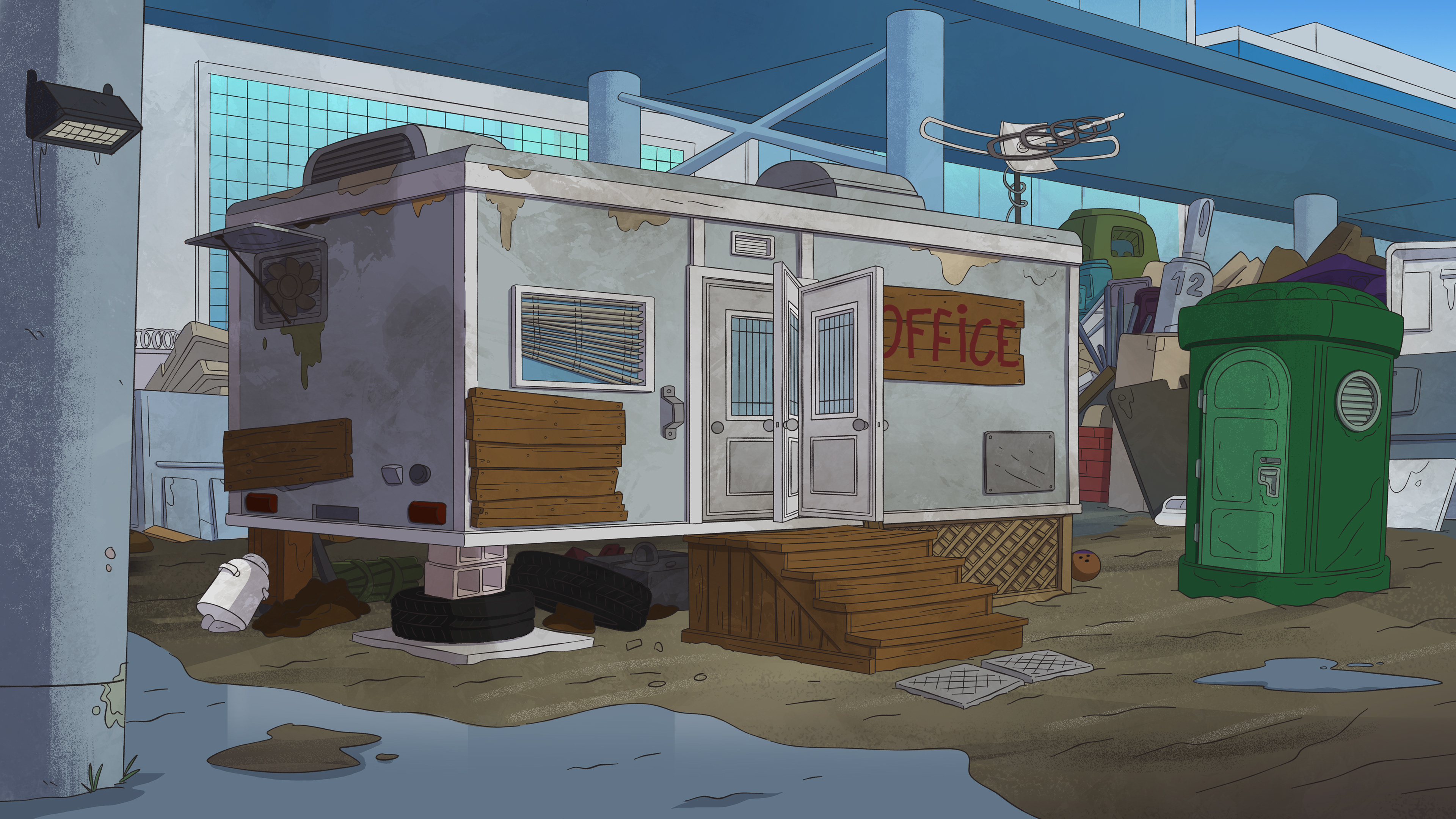 Saving Me - Background Paint