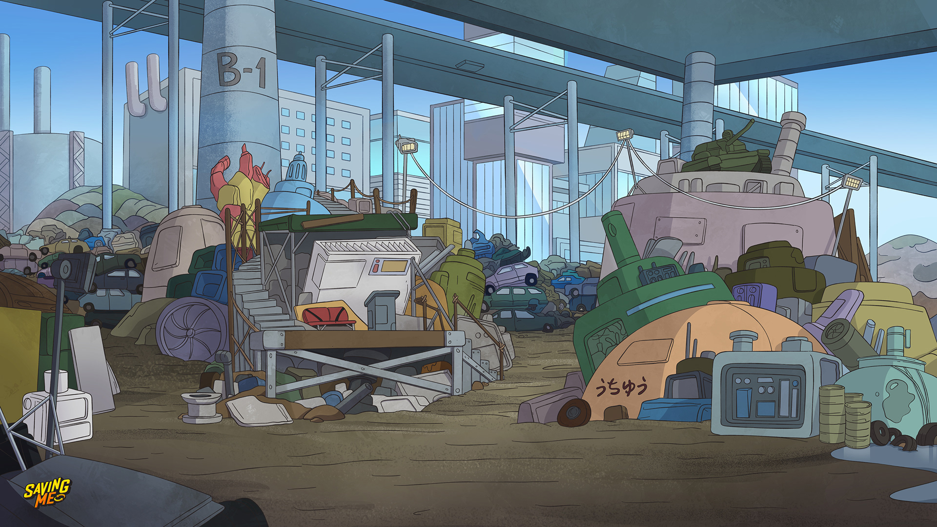 Saving Me - Background Paint