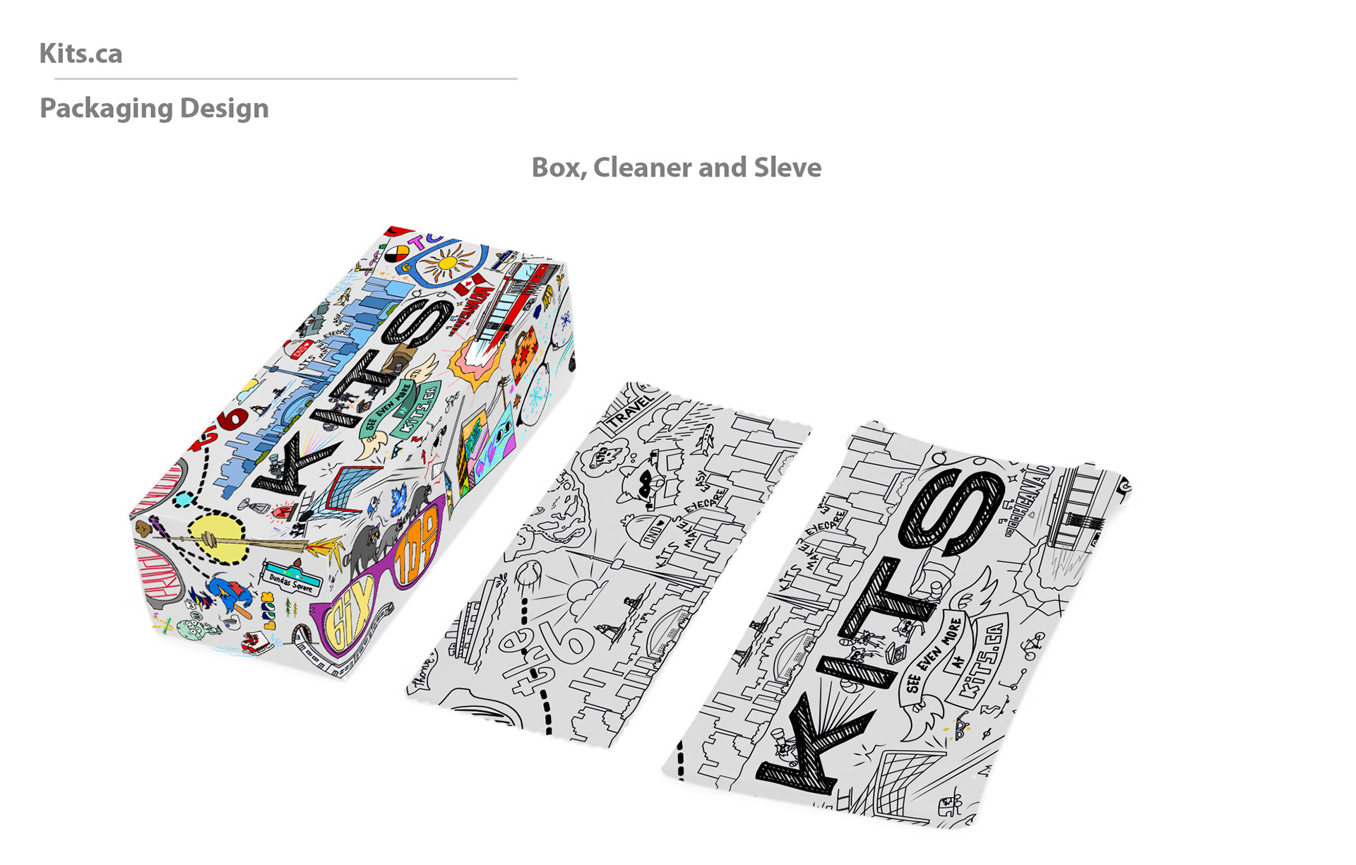 Kits.ca - Packaging Design