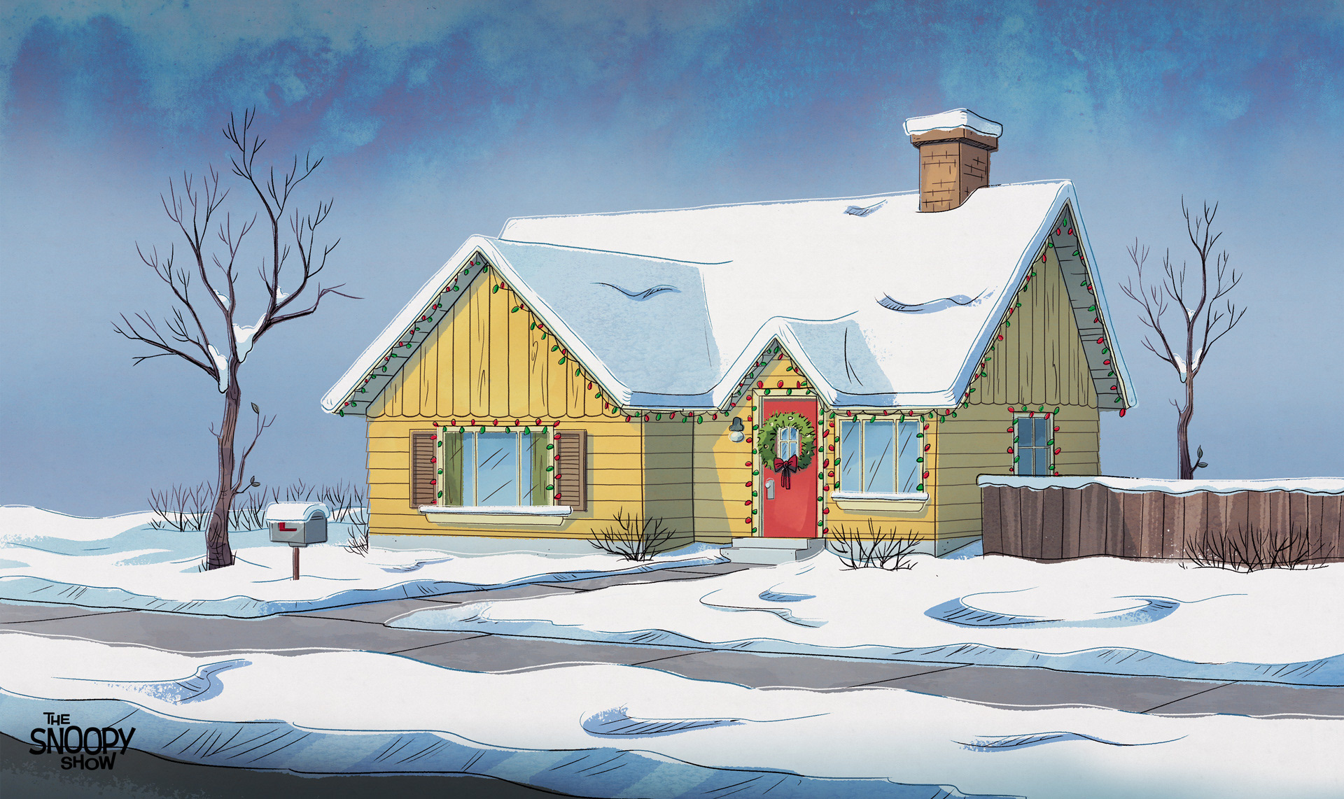 The Snoopy Show - Background Paint