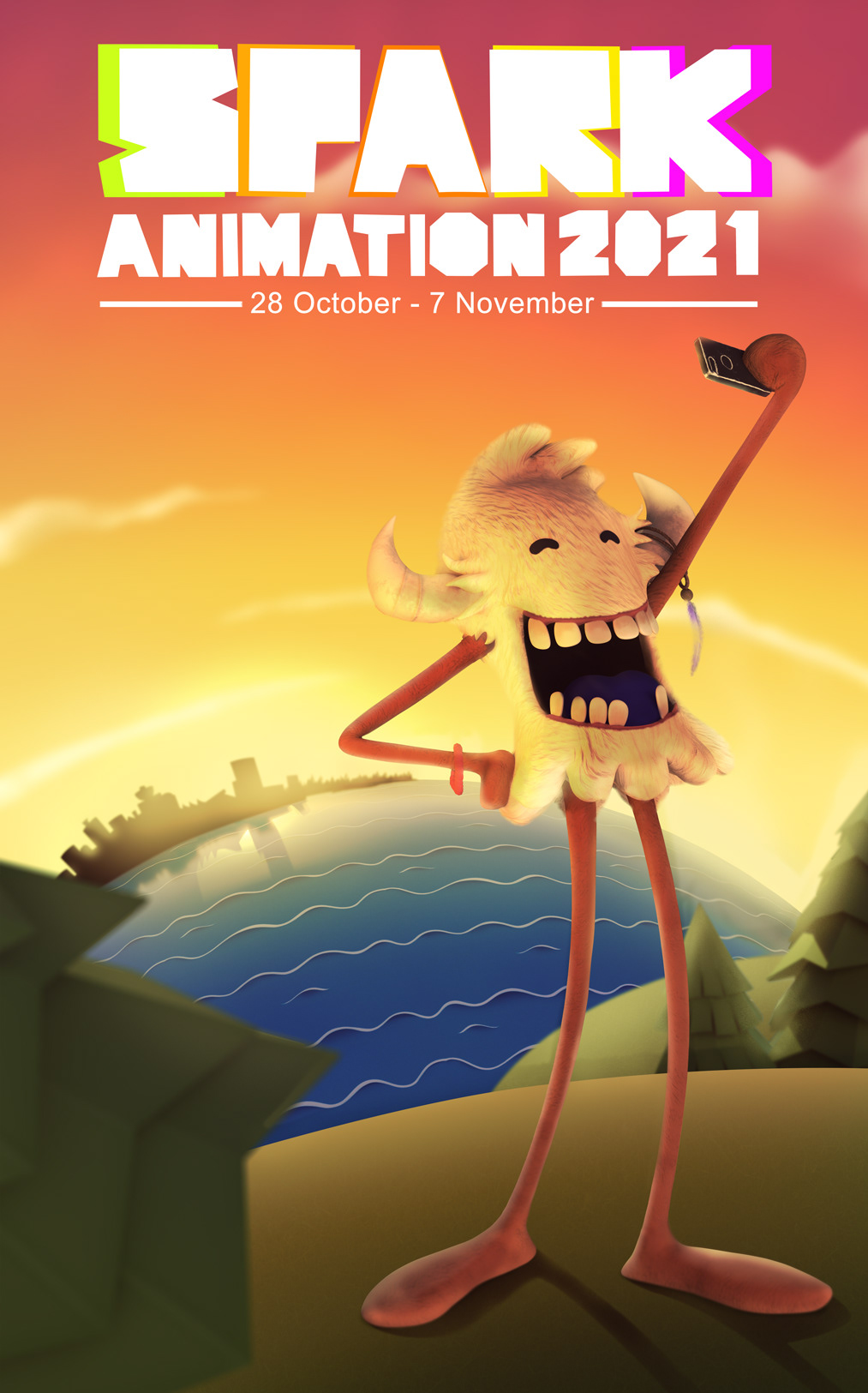 Spark Animation Festival 2021 - Poster Art